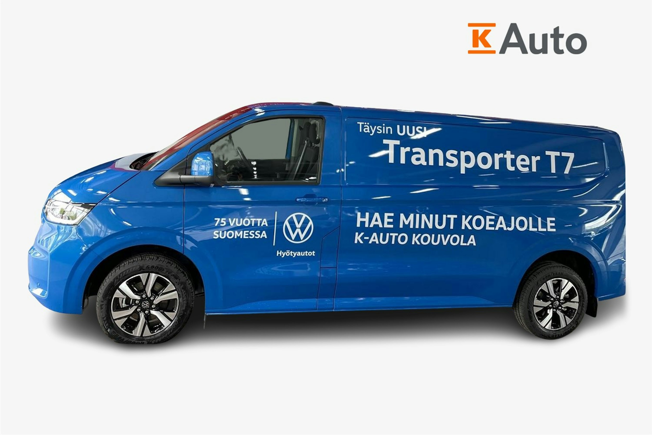 sininen Volkswagen Transporter 2025 kuva 7.