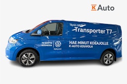 sininen Volkswagen Transporter 2025 kuva 7.