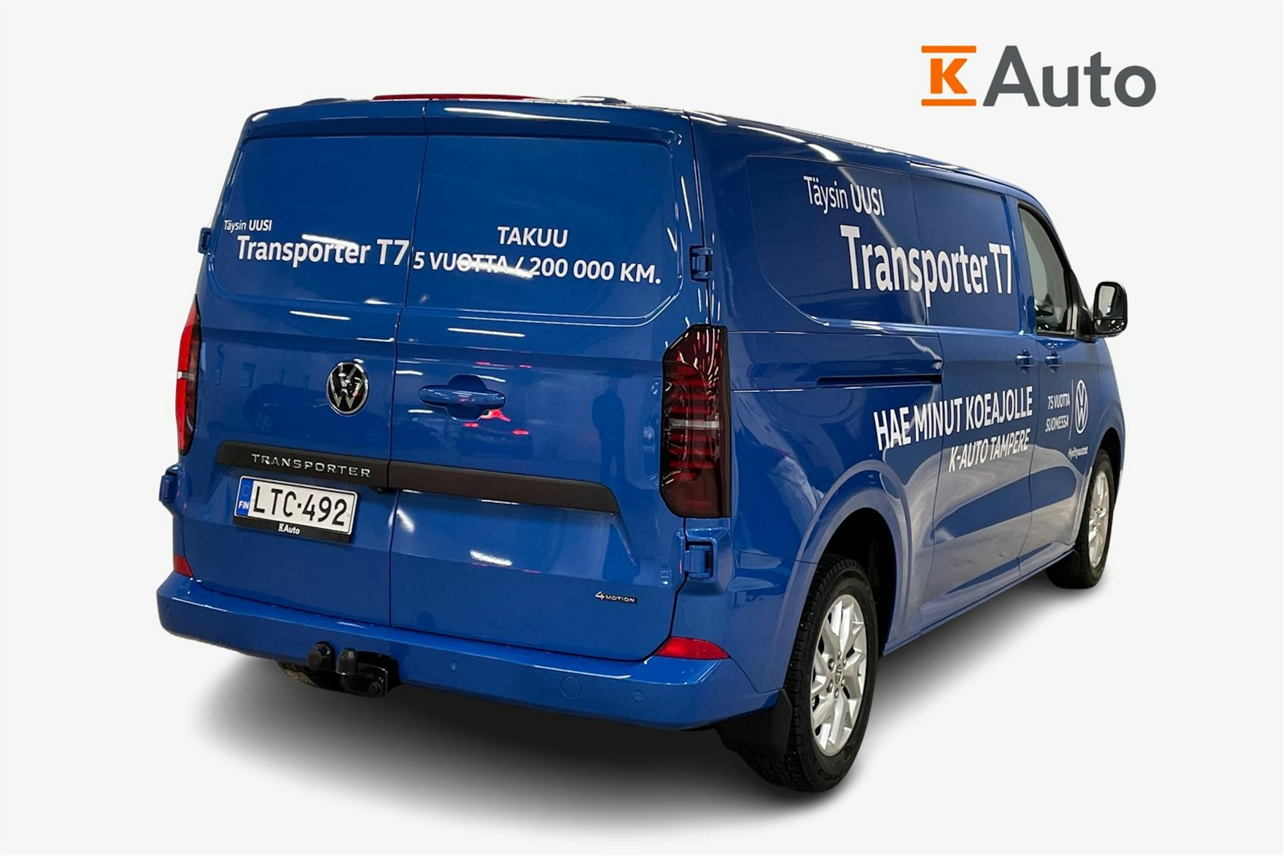 met. sininen Volkswagen Transporter 2025 kuva 2.