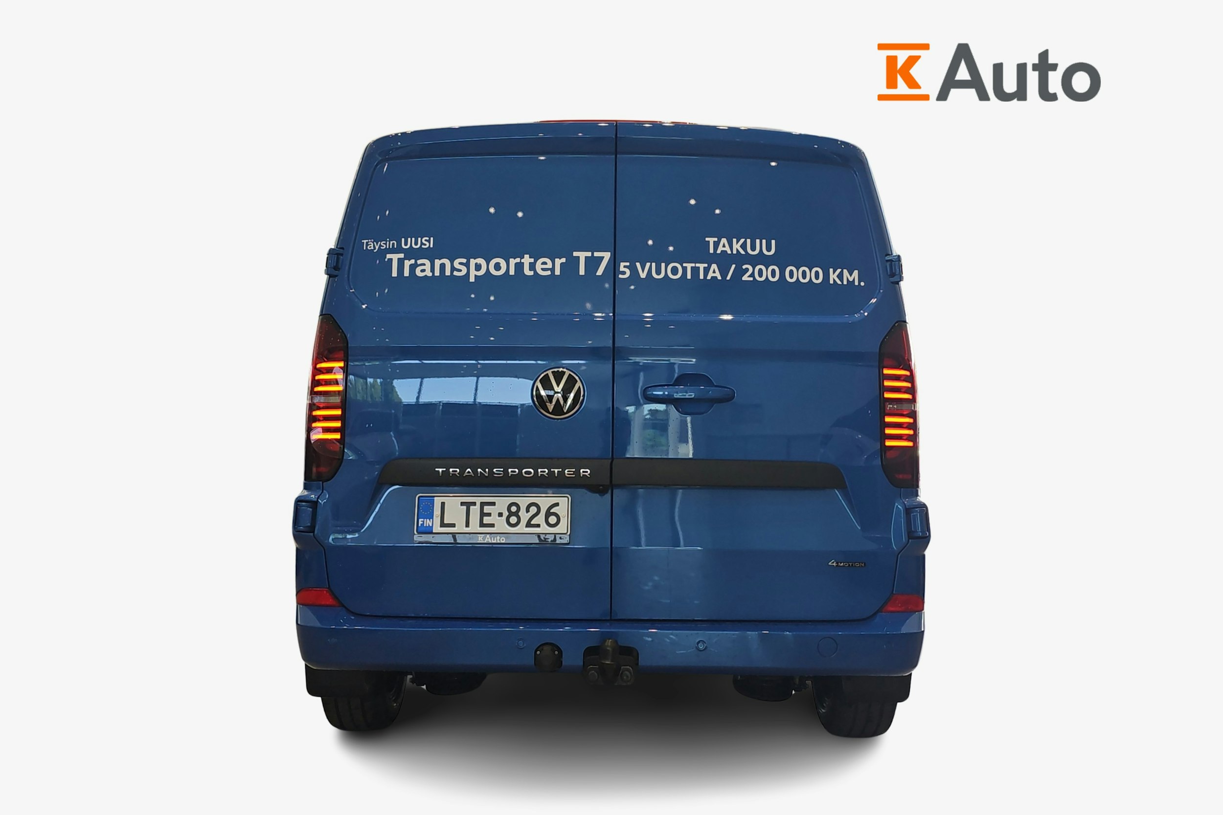 sininen Volkswagen Transporter 2025 kuva 3.