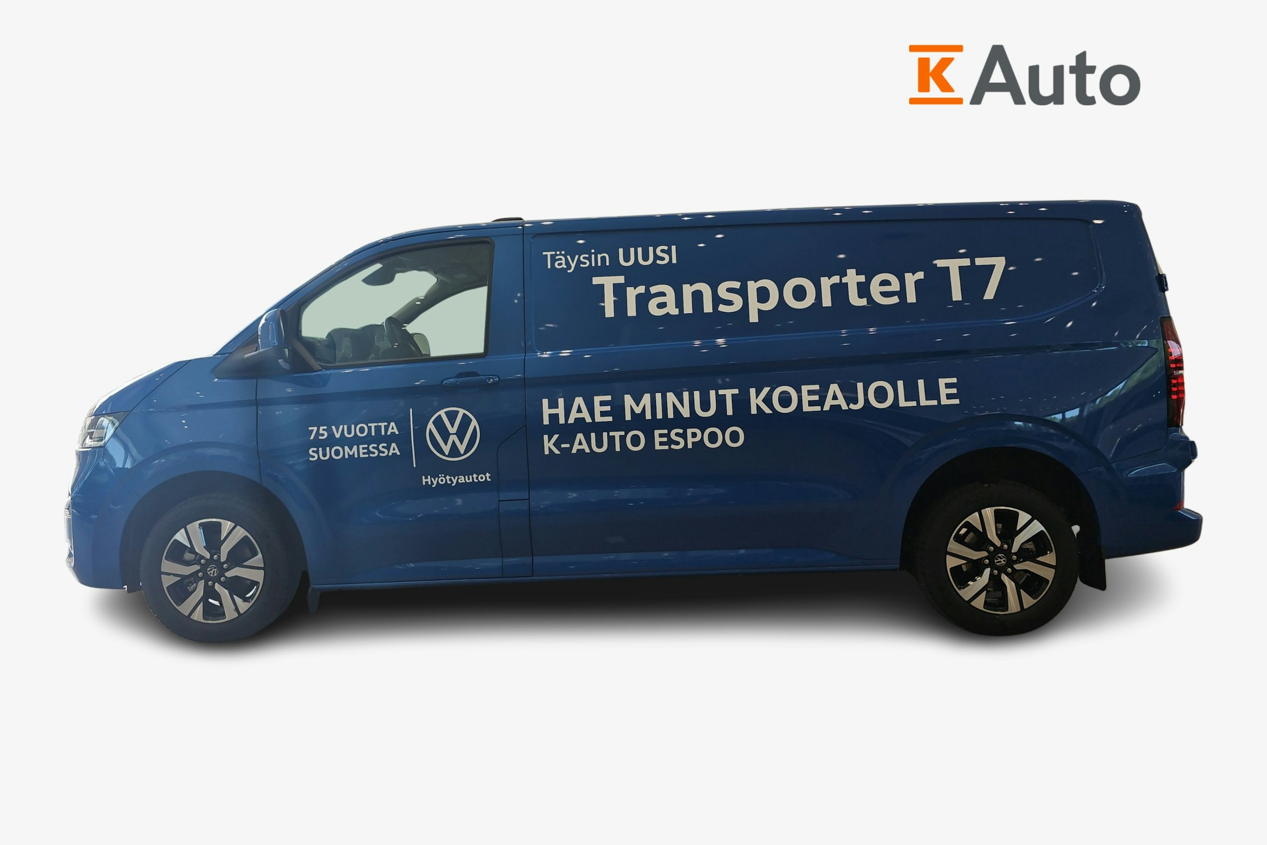 sininen Volkswagen Transporter 2025 kuva 5.