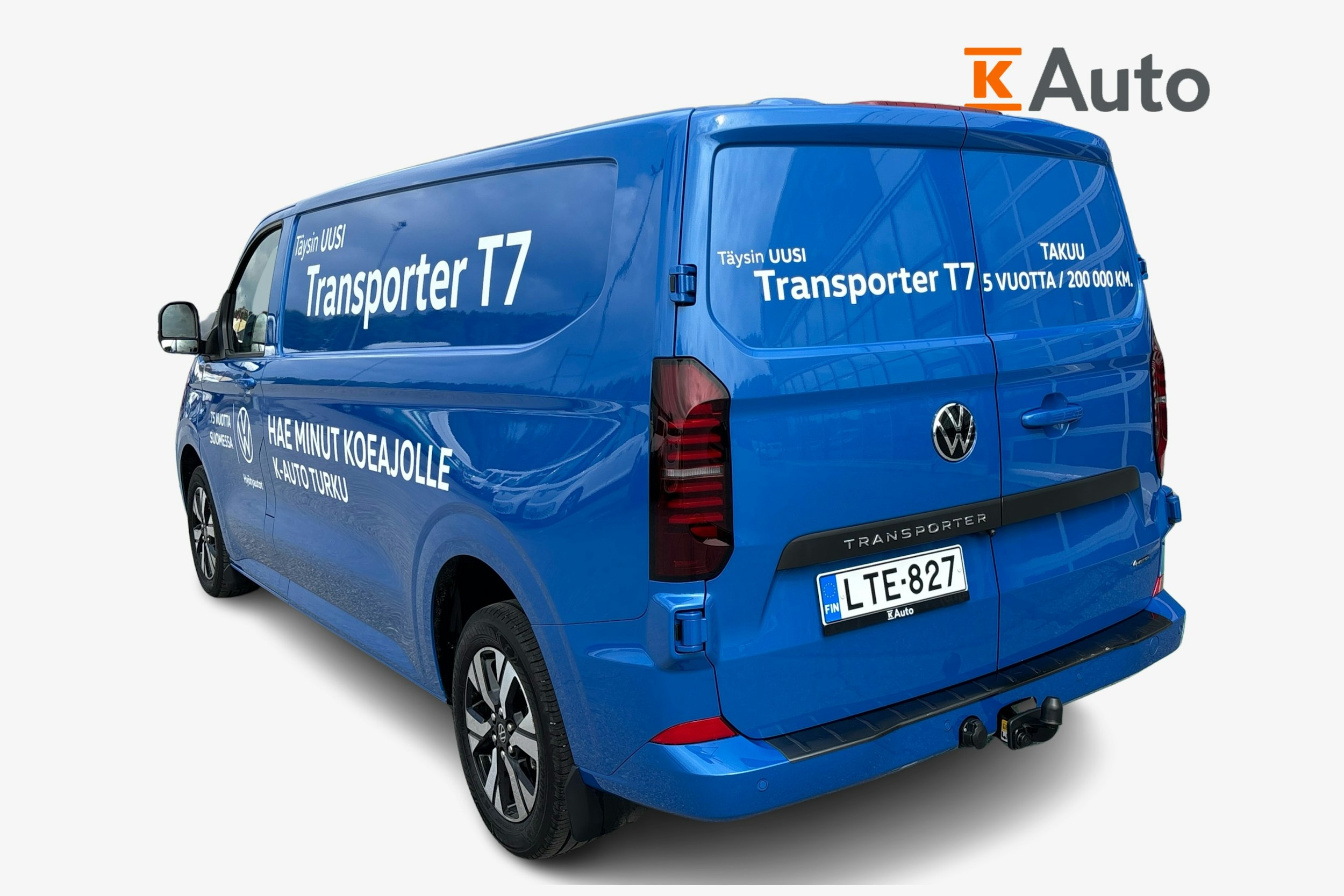 Sininen Volkswagen Transporter 2025 kuva 2.