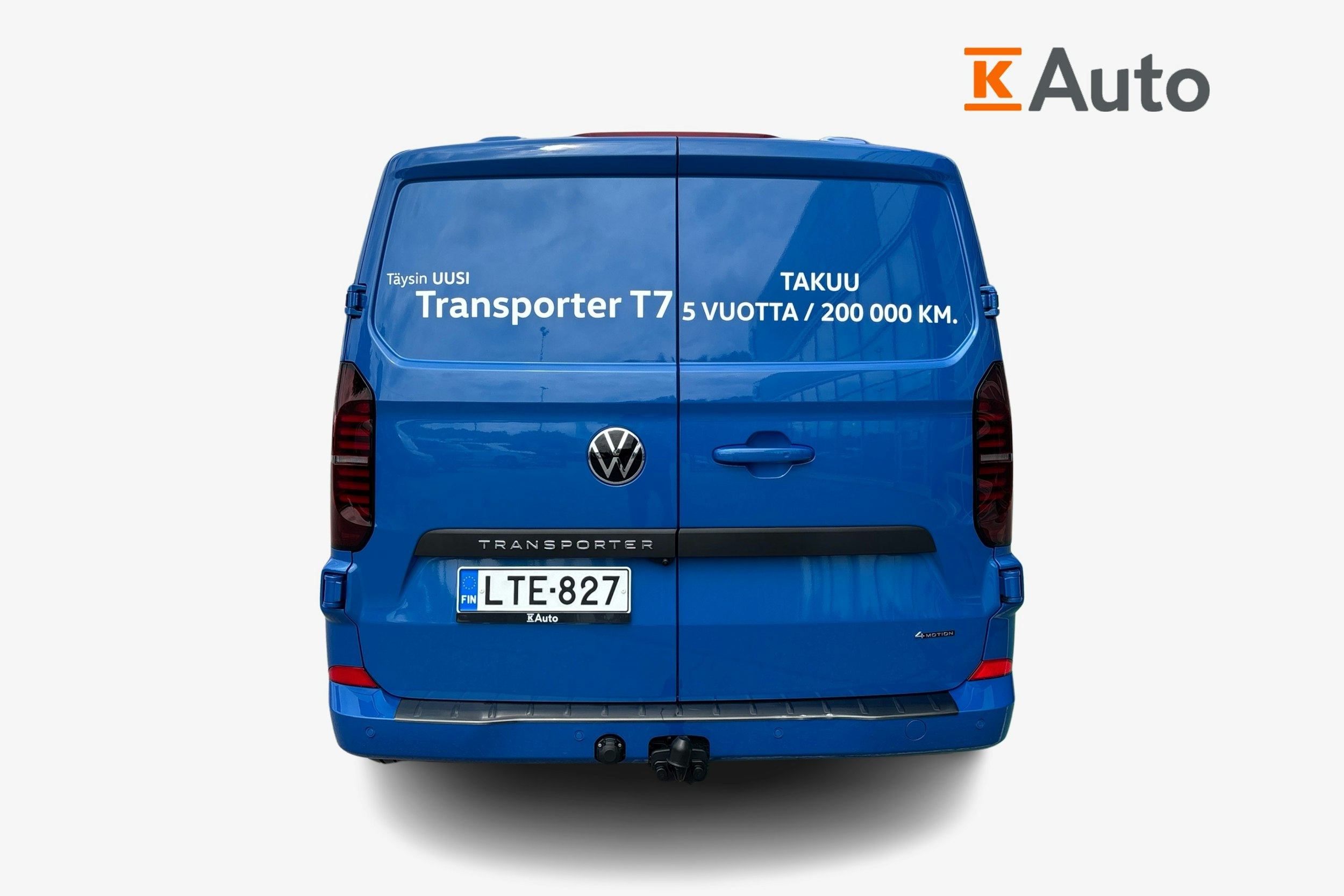 Sininen Volkswagen Transporter 2025 kuva 3.