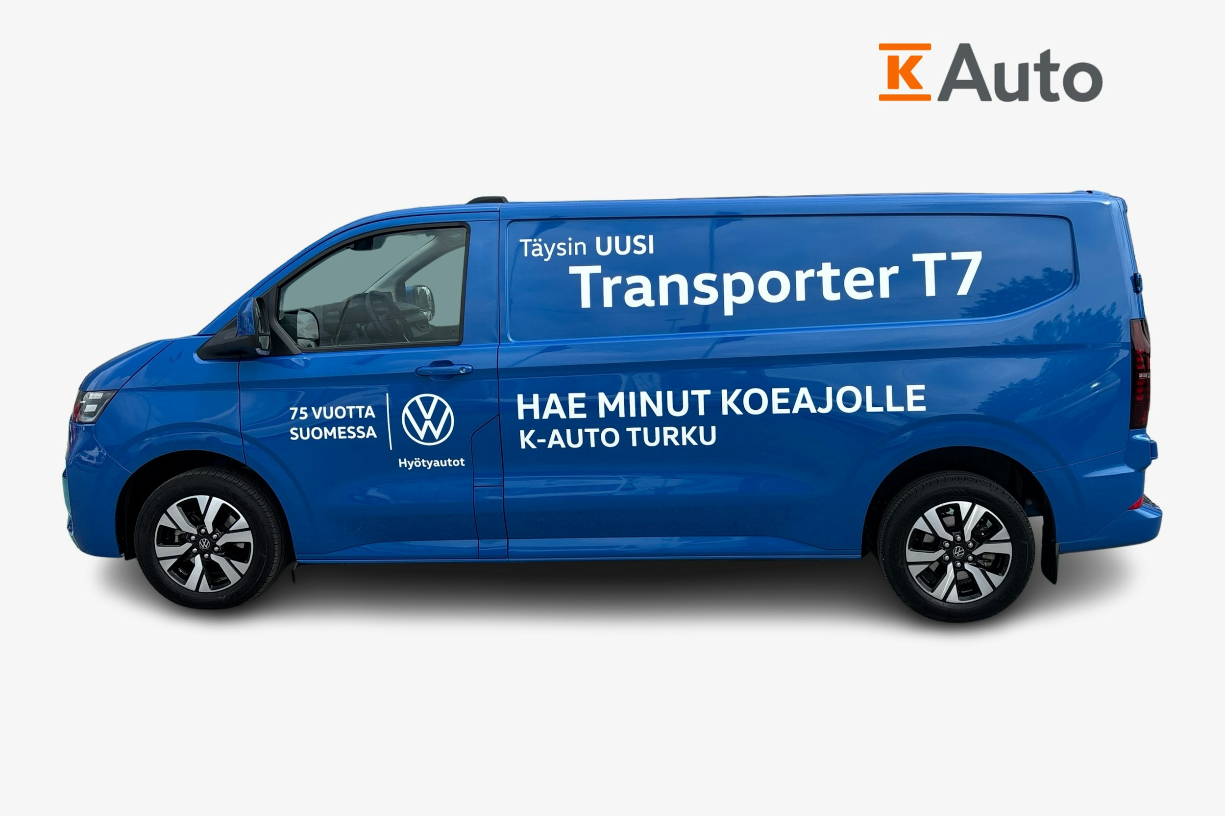 Sininen Volkswagen Transporter 2025 kuva 5.