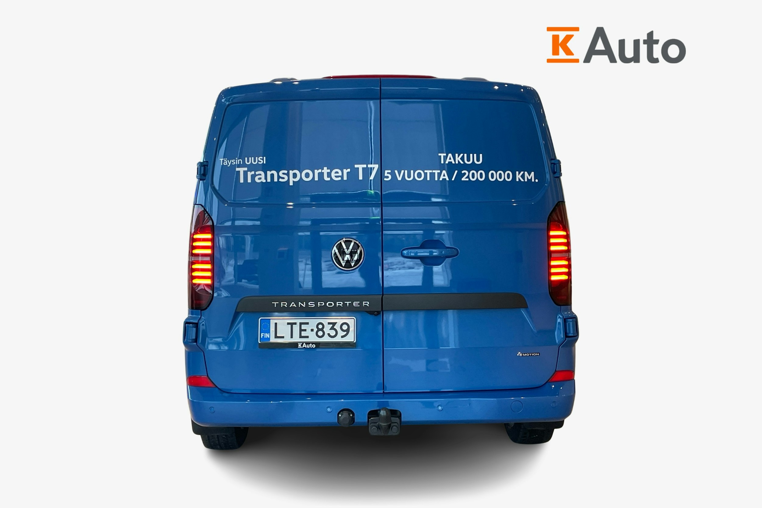 sininen Volkswagen Transporter 2025 kuva 3.