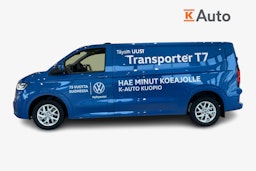 sininen Volkswagen Transporter 2025 kuva 5.