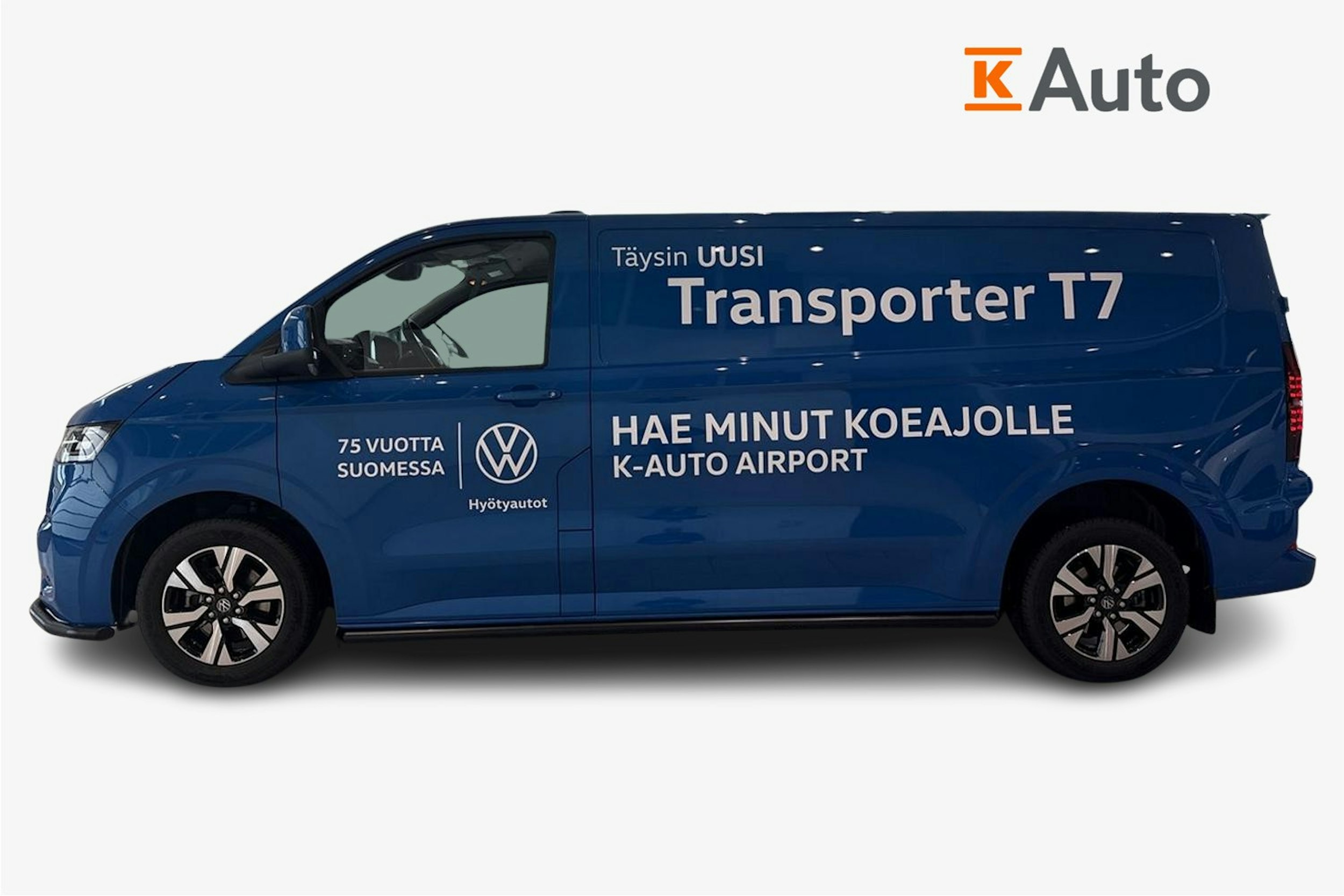 sininen Volkswagen Transporter 2025 kuva 7.