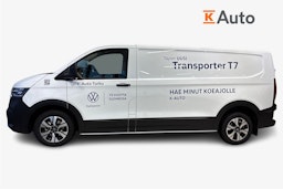 Valkoinen Volkswagen Transporter 2025 kuva 7.