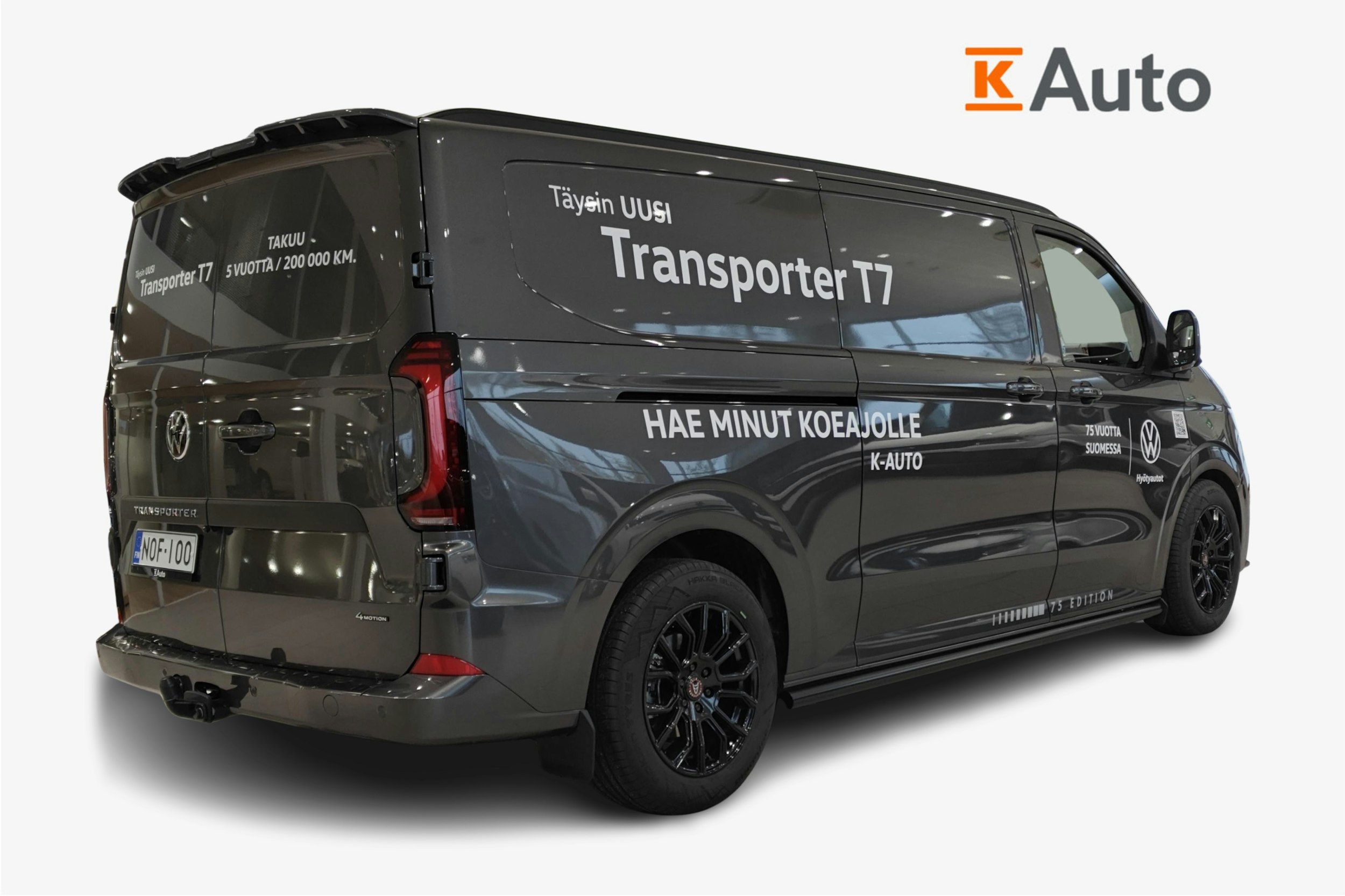 harmaa Volkswagen Transporter 2025 kuva 2.