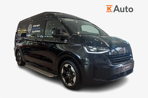Volkswagen Transporter e-Transporter 64 kWh, 210kW  Iso esteetön Carsport