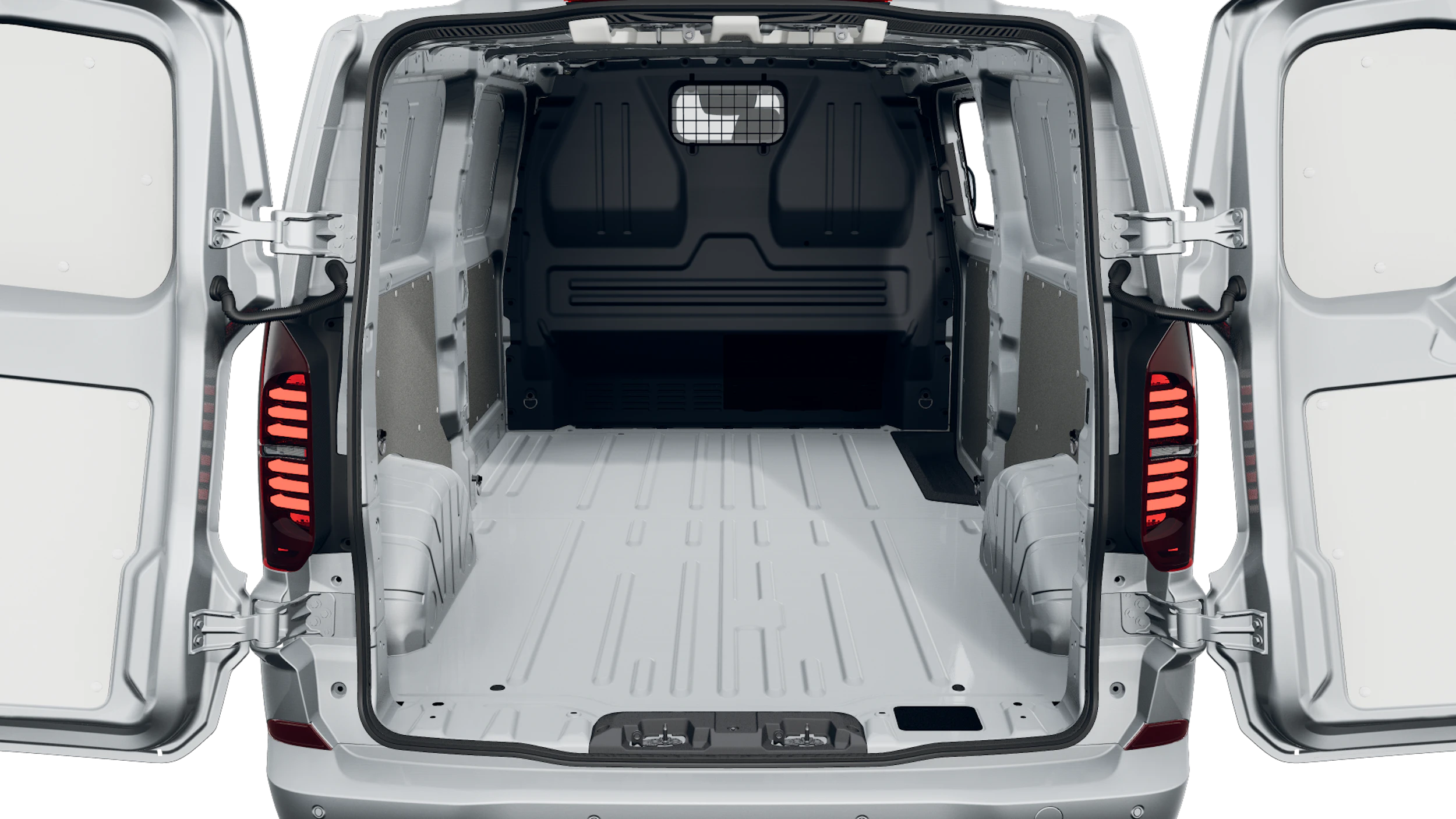 Light Gray -vaaleanharmaa metalliväri Volkswagen Transporter 2026 kuva 13.