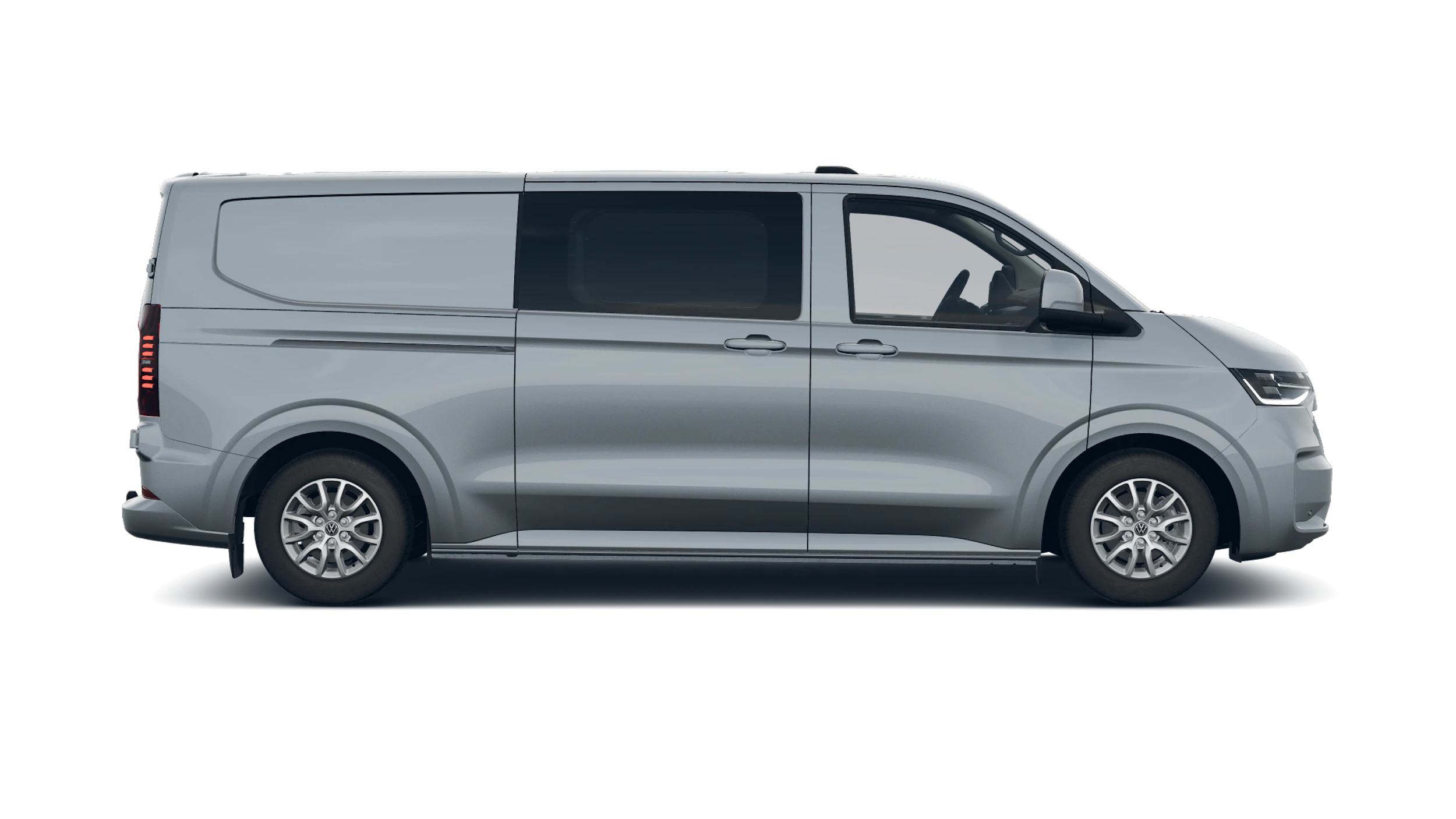 Light Gray -vaaleanharmaa metalliväri Volkswagen Transporter 2026 kuva 8.