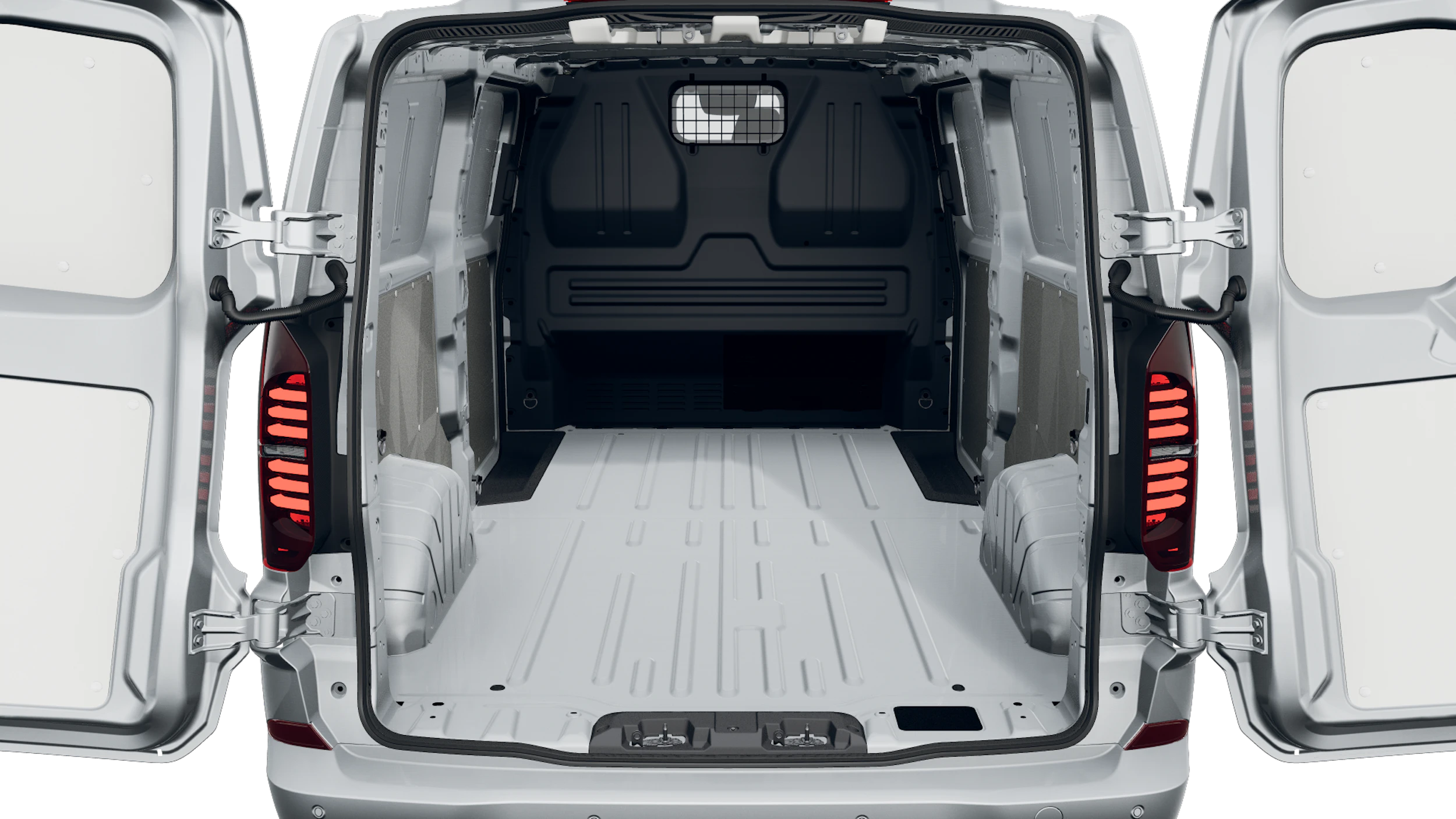 Light Gray -vaaleanharmaa metalliväri Volkswagen Transporter 2026 kuva 13.