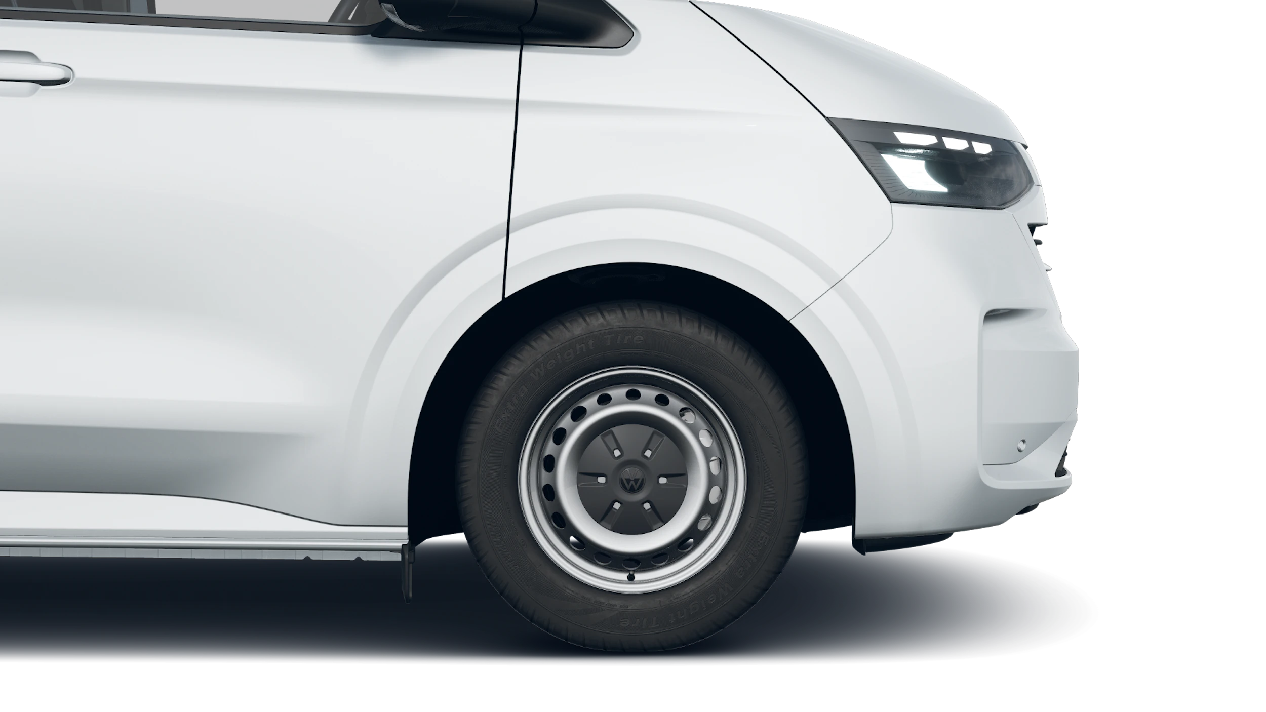 Clear White -valkoinen normaaliväri Volkswagen Transporter 2026 kuva 9.