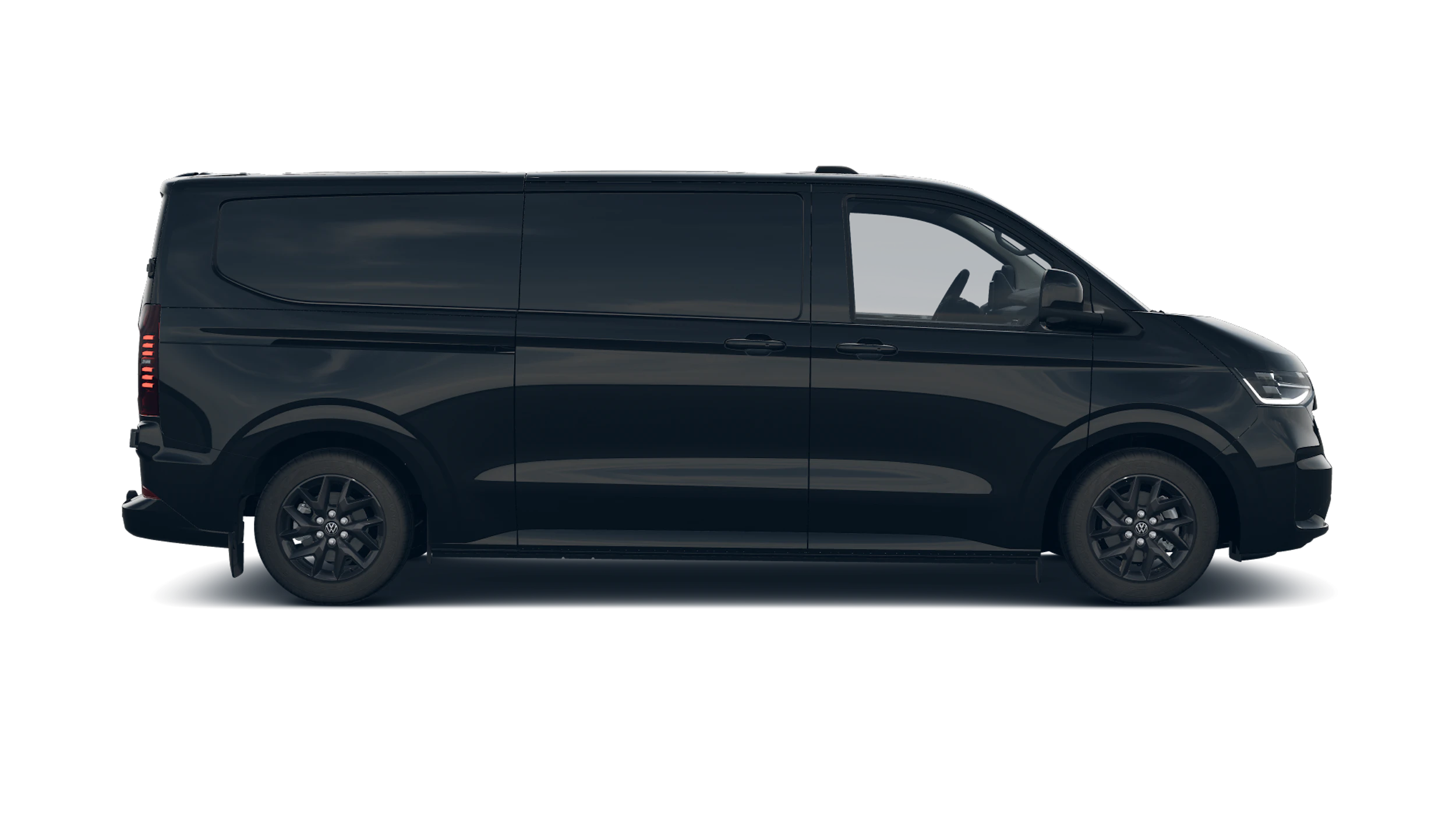 Midnight Black-musta metalliväri Volkswagen Transporter 2026 kuva 8.