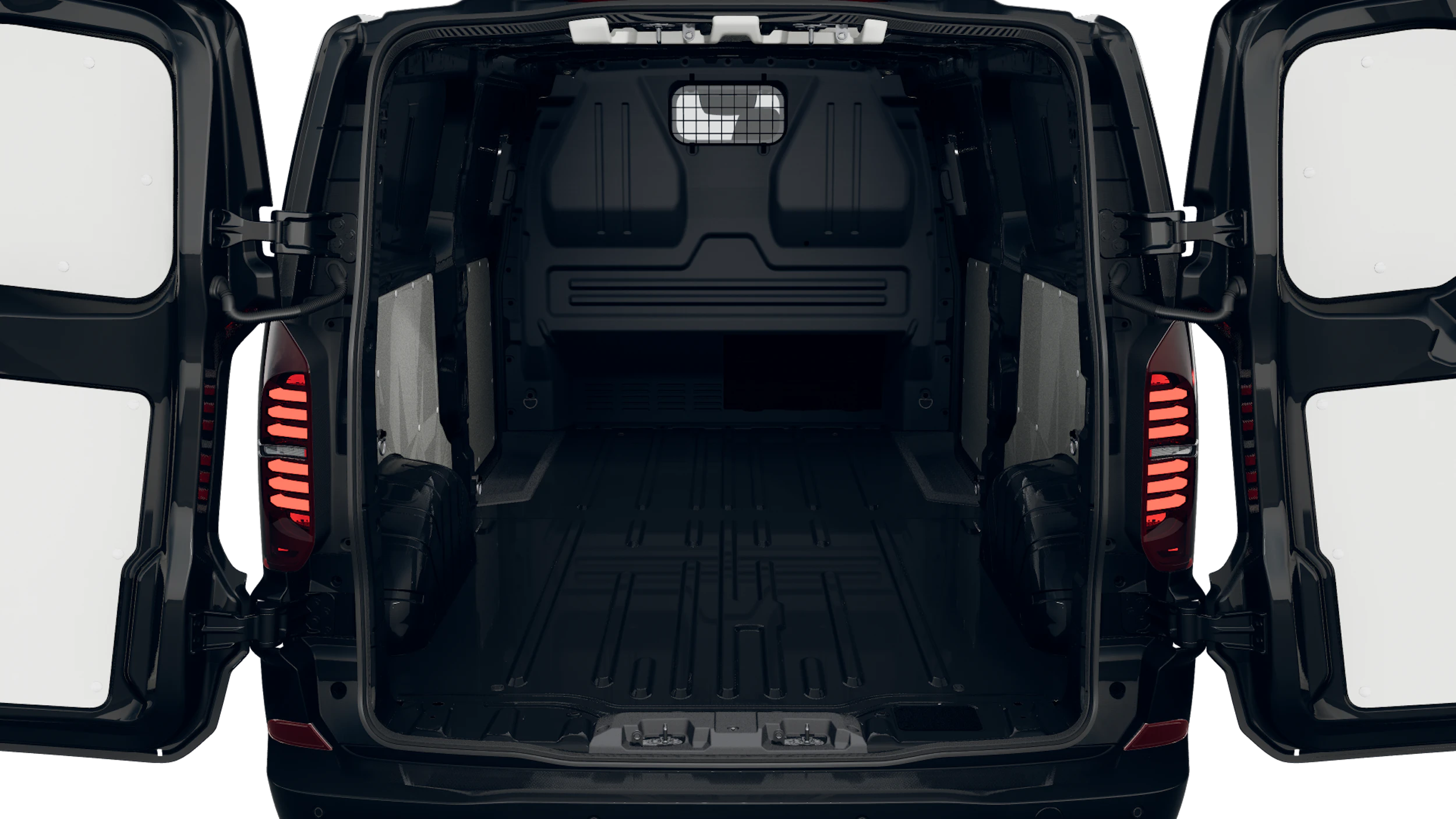 Midnight Black-musta metalliväri Volkswagen Transporter 2026 kuva 13.