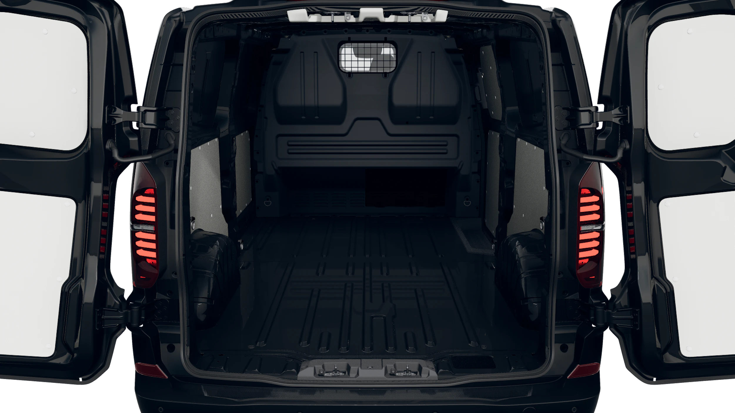Midnight Black-musta metalliväri Volkswagen Transporter 2026 kuva 13.