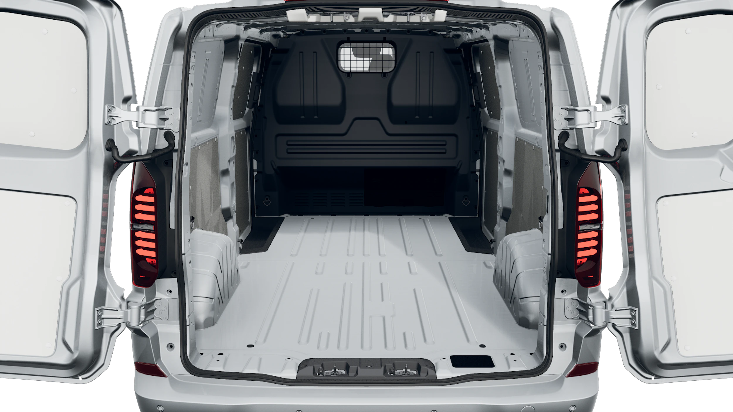 Light Gray -vaaleanharmaa metalliväri Volkswagen Transporter 2026 kuva 13.