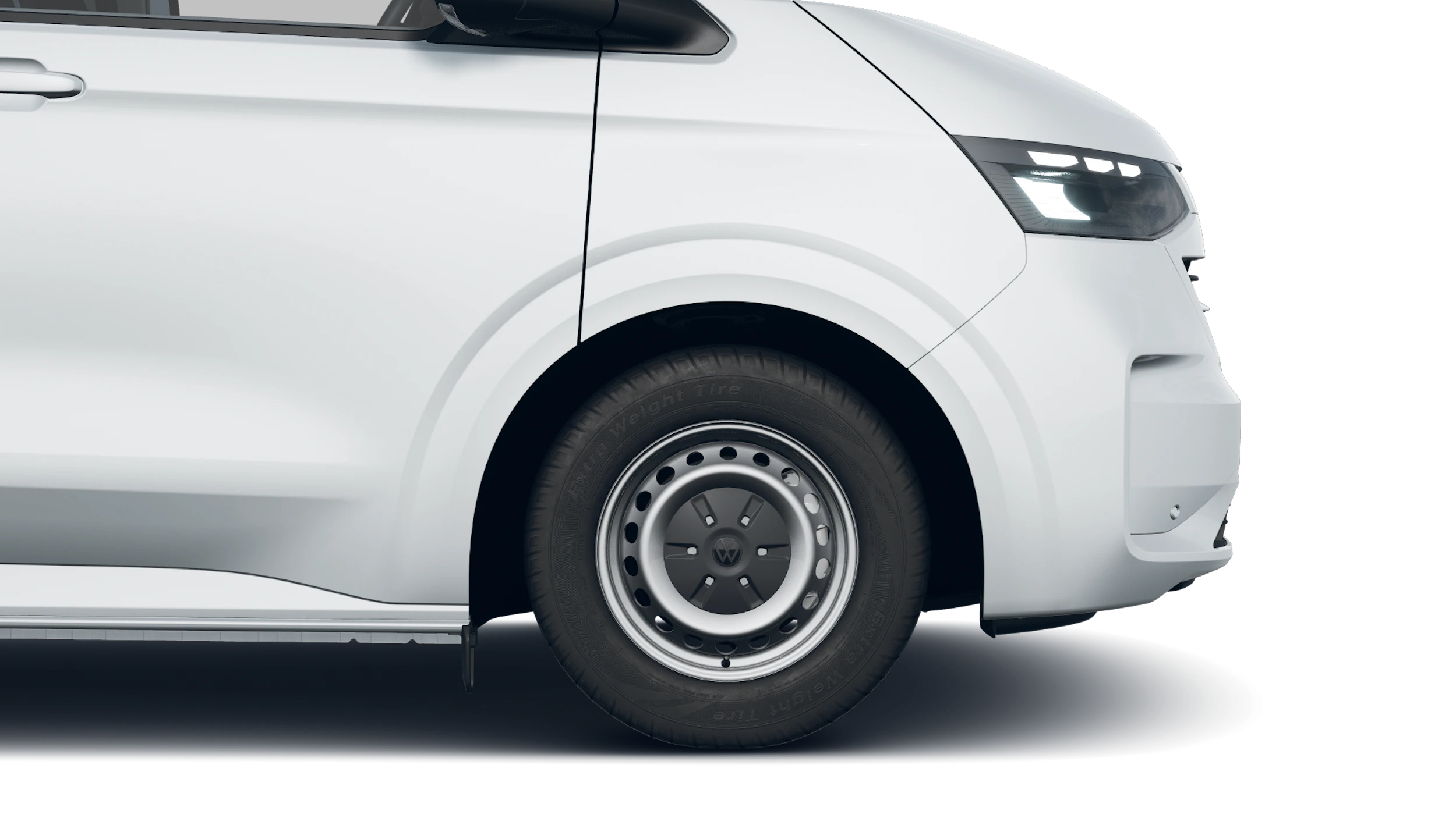 Clear White -valkoinen normaaliväri Volkswagen Transporter 2026 kuva 9.