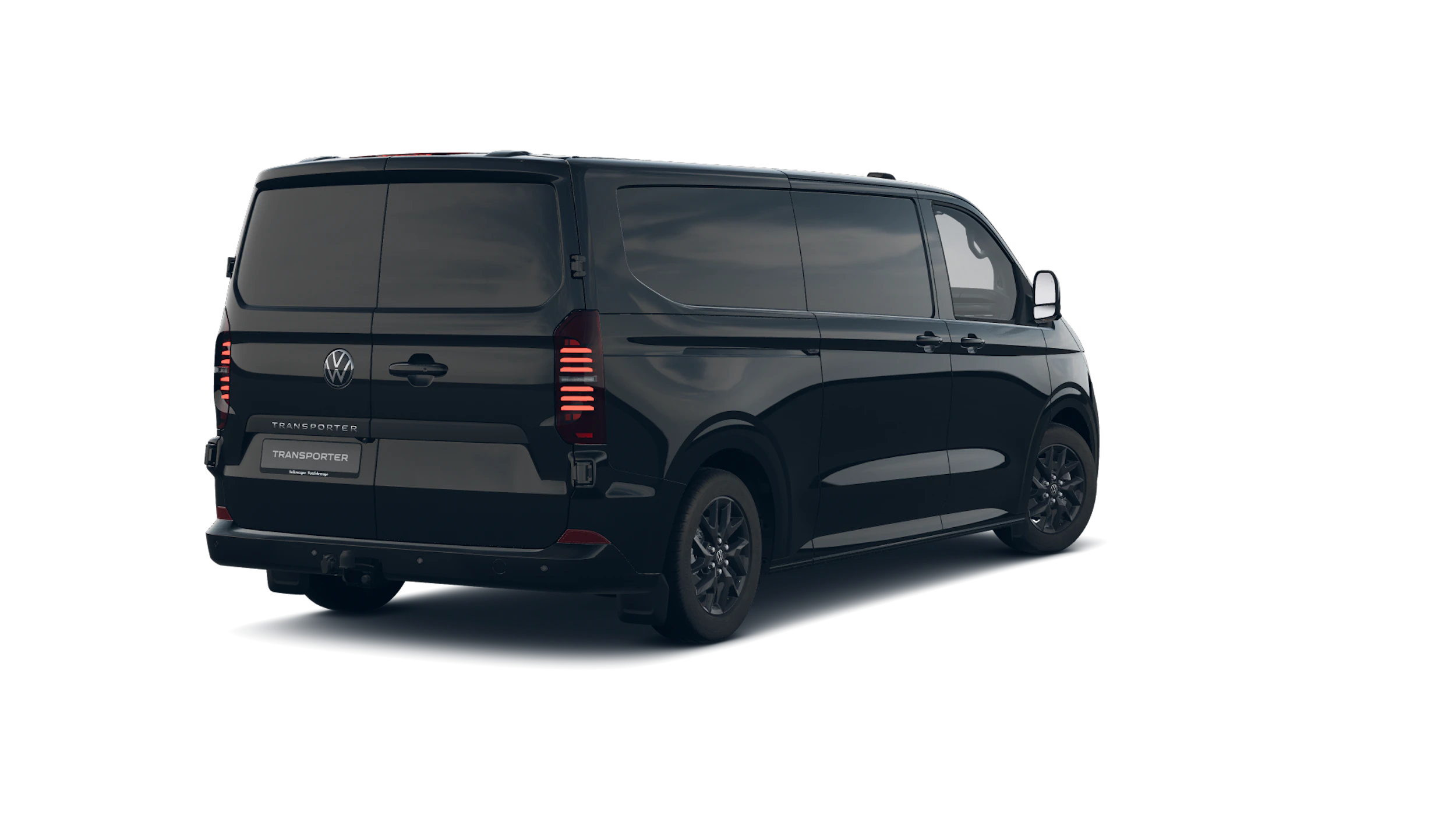 Midnight Black -musta metalliväri Volkswagen Transporter 2026 kuva 7.