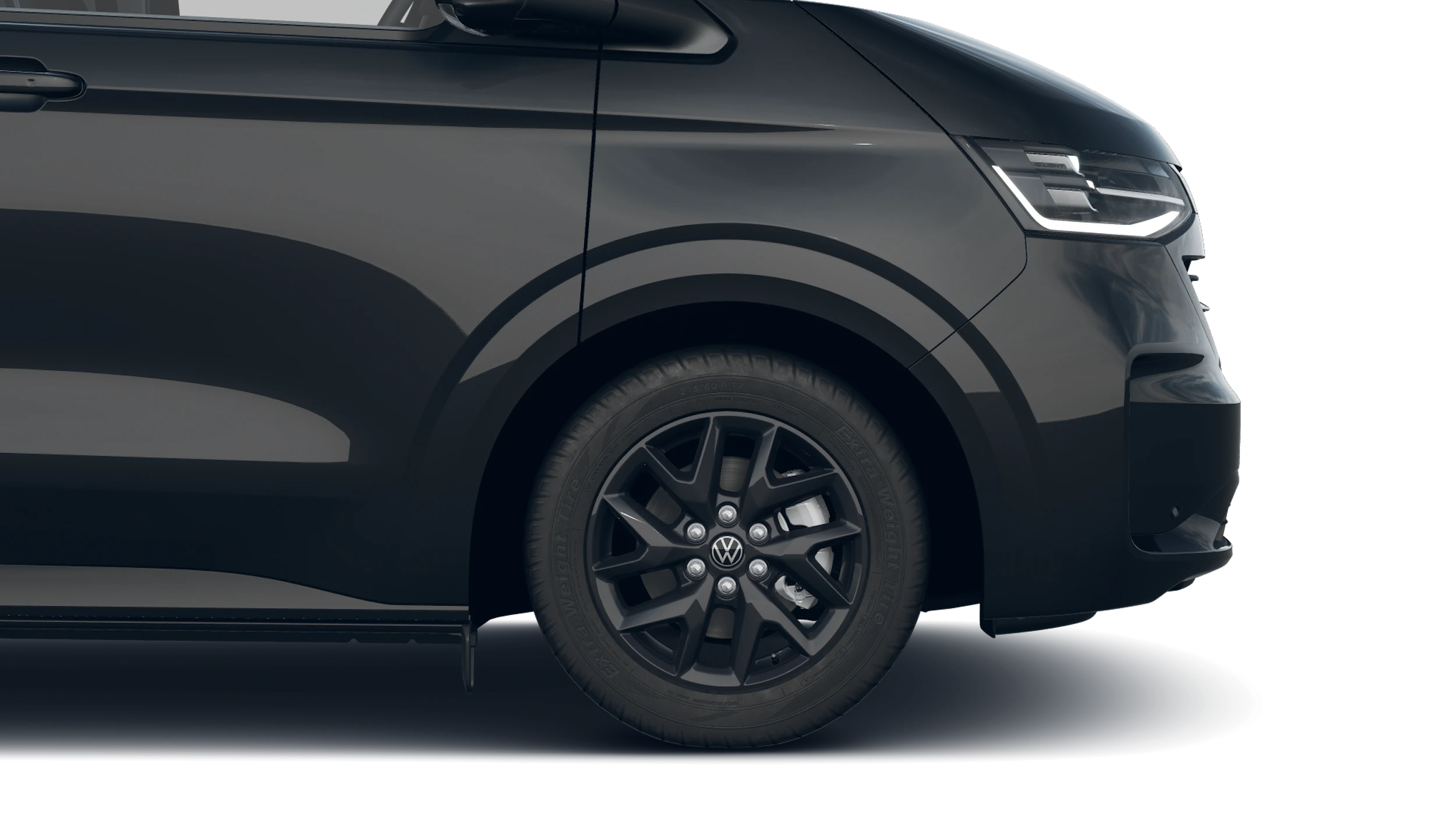 Midnight Black -musta metalliväri Volkswagen Transporter 2026 kuva 9.