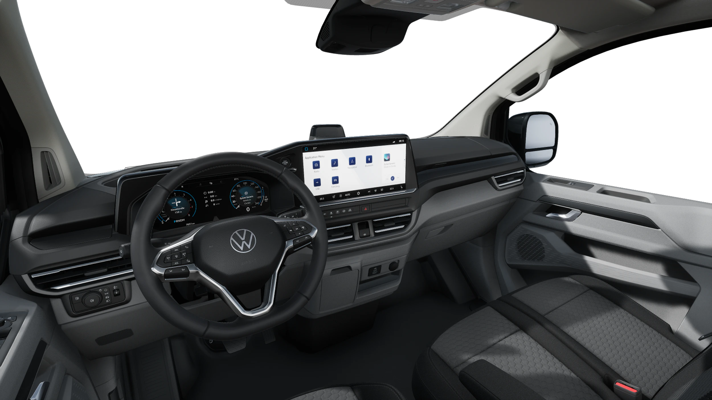 Midnight Black -musta metalliväri Volkswagen Transporter 2026 kuva 10.