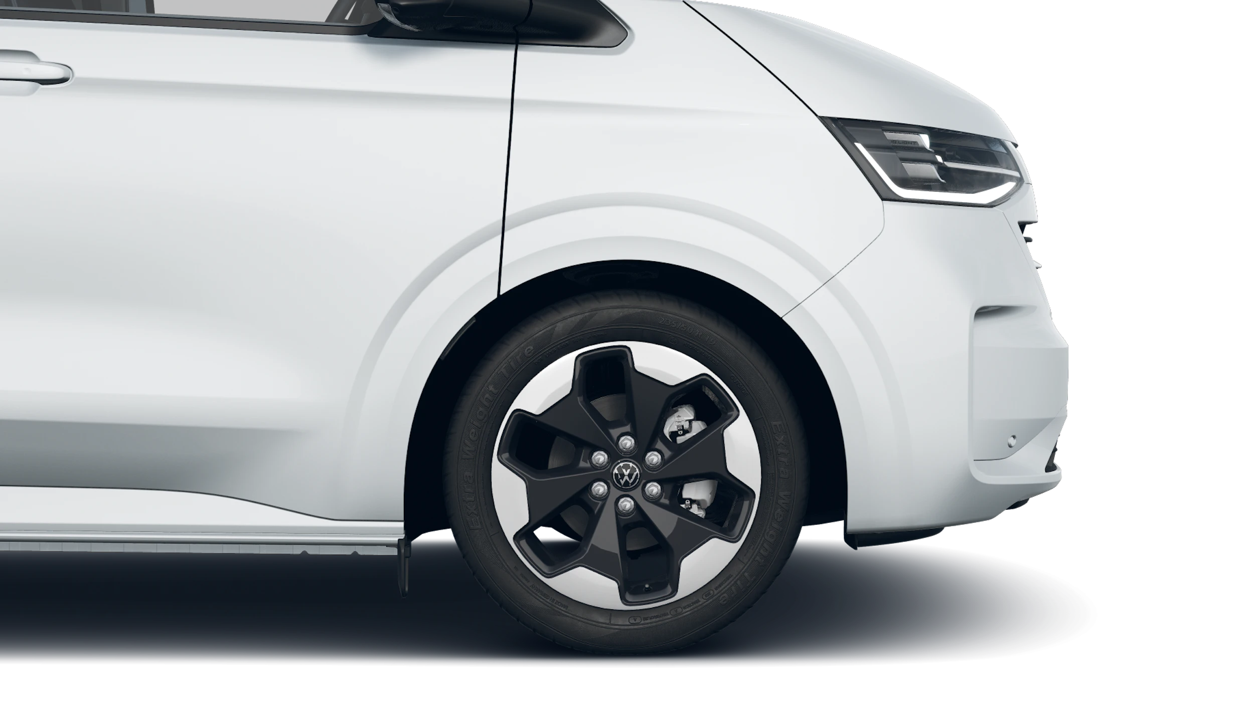 Clear White -valkoinen normaaliväri Volkswagen Transporter 2026 kuva 9.
