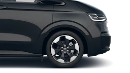 Midnight Black-musta metalliväri Volkswagen Transporter 2026 kuva 9.