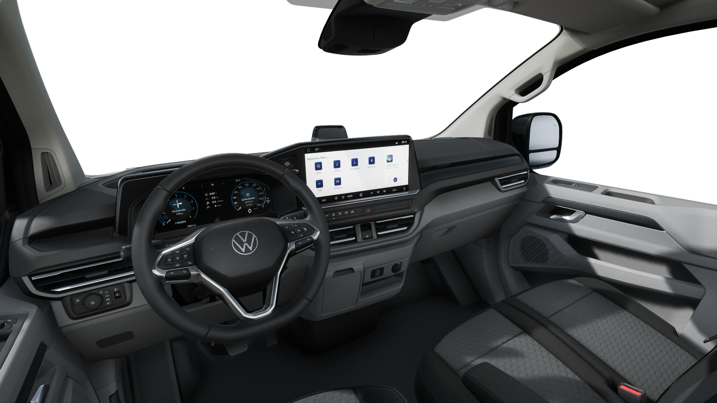 Midnight Black -musta metalliväri Volkswagen Transporter 2026 kuva 10.