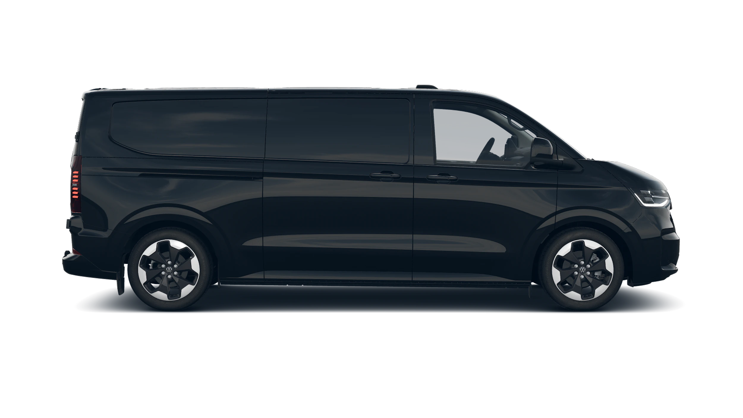 Midnight Black-musta metalliväri Volkswagen Transporter 2026 kuva 8.