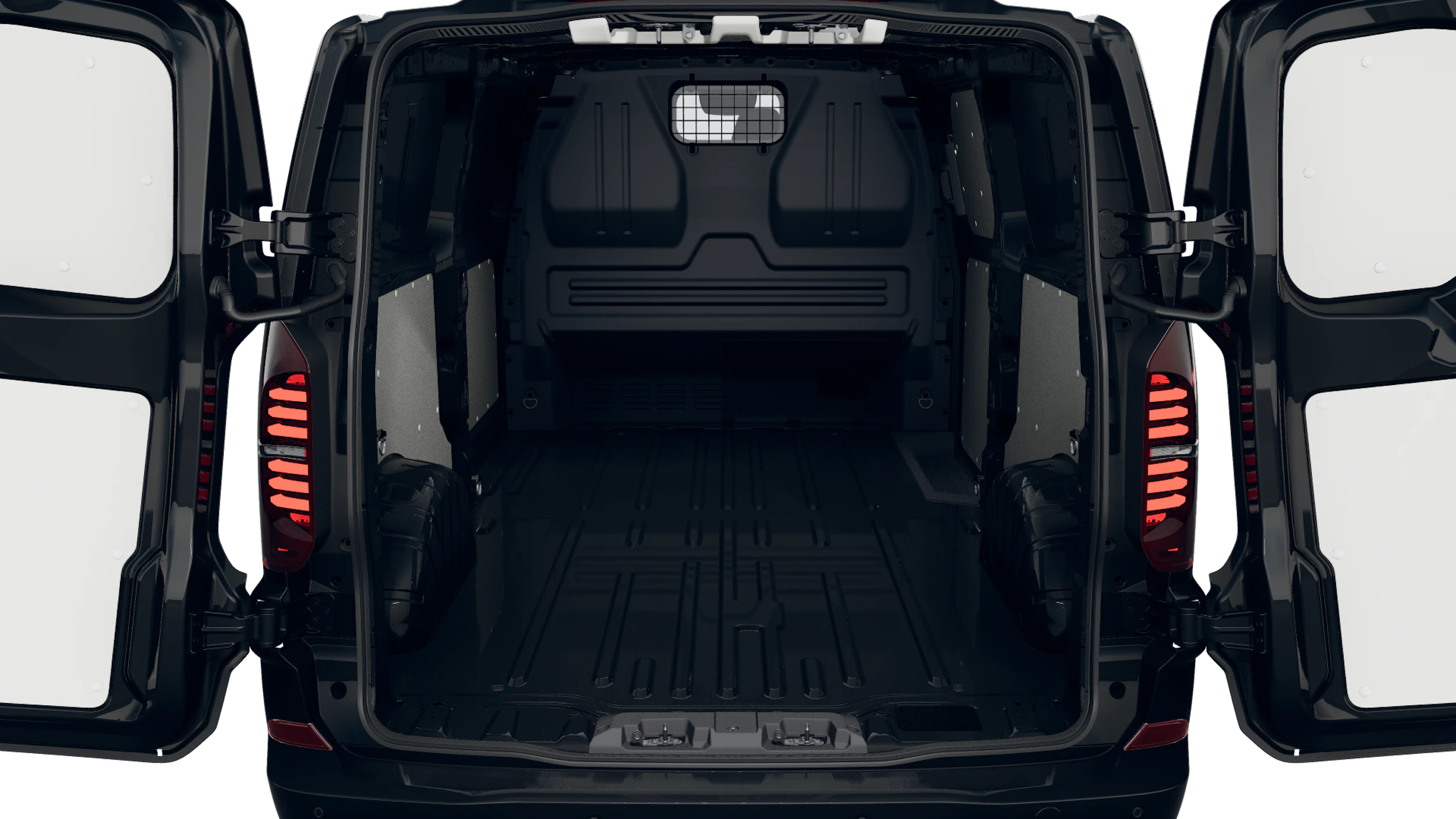Midnight Black-musta metalliväri Volkswagen Transporter 2026 kuva 13.