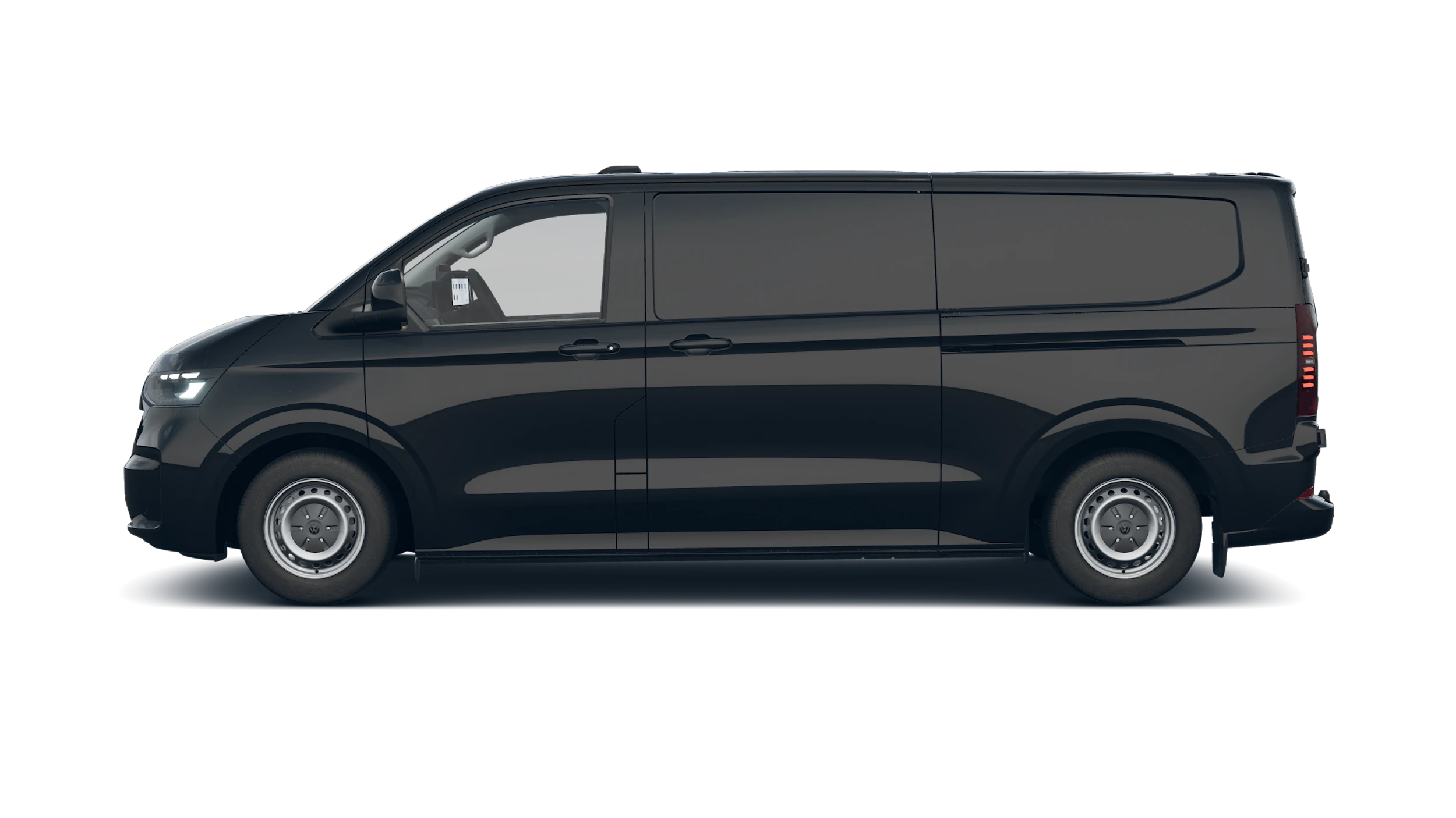 Midnight Black -musta metalliväri Volkswagen Transporter 2026 kuva 4.