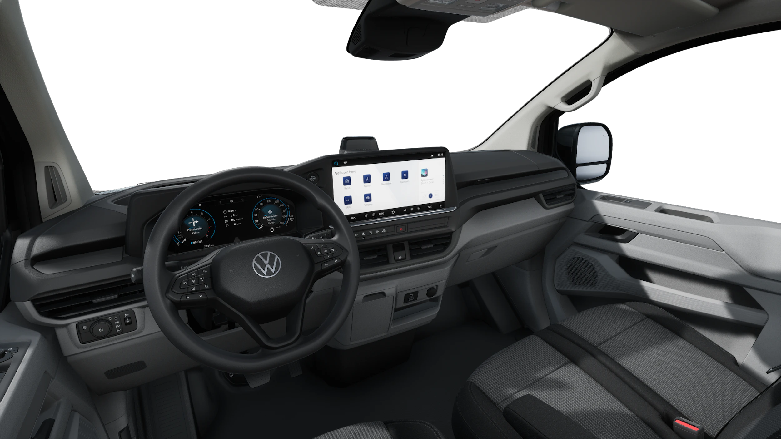 Midnight Black -musta metalliväri Volkswagen Transporter 2026 kuva 10.
