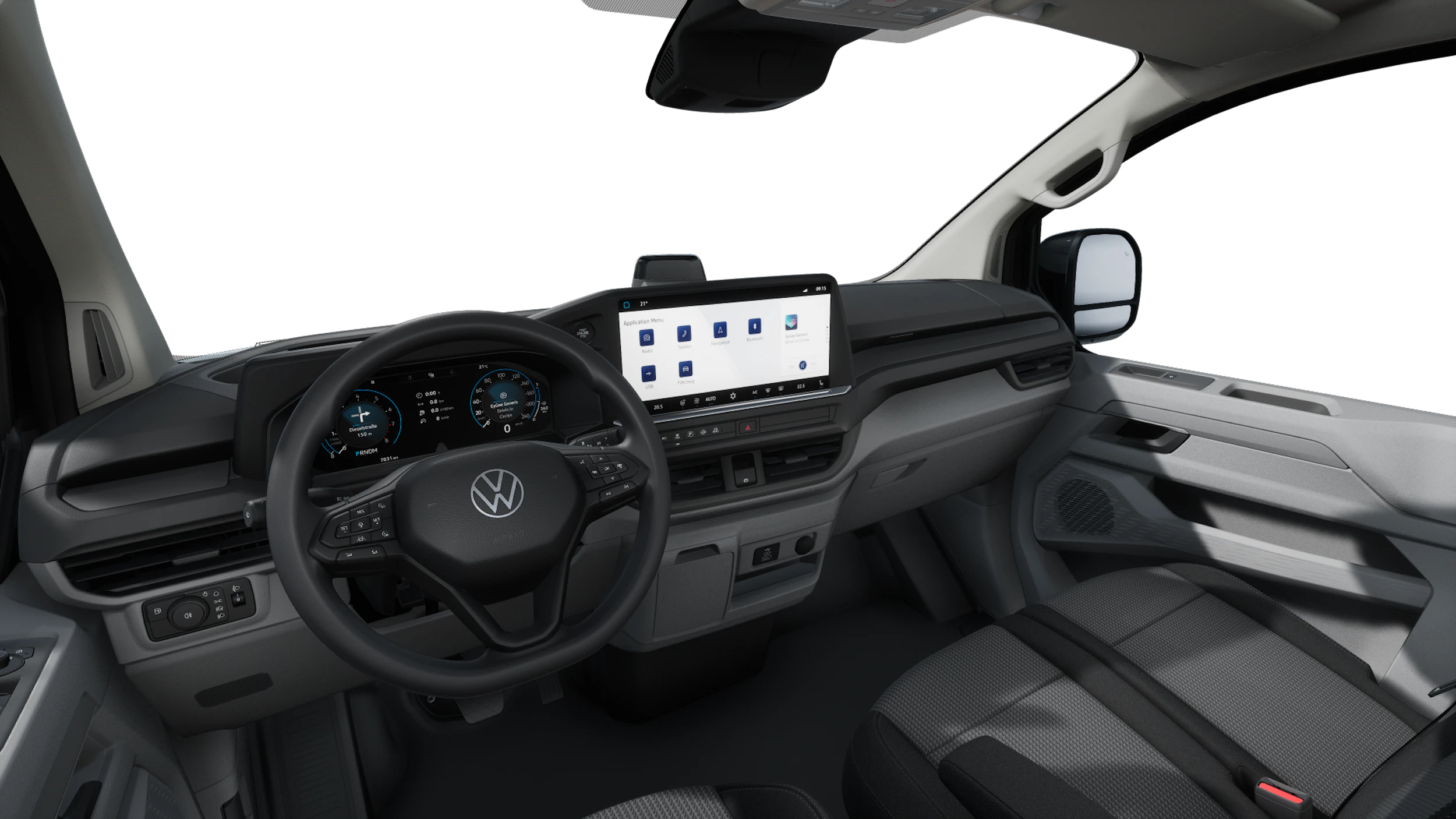 Midnight Black -musta metalliväri Volkswagen Transporter 2026 kuva 10.