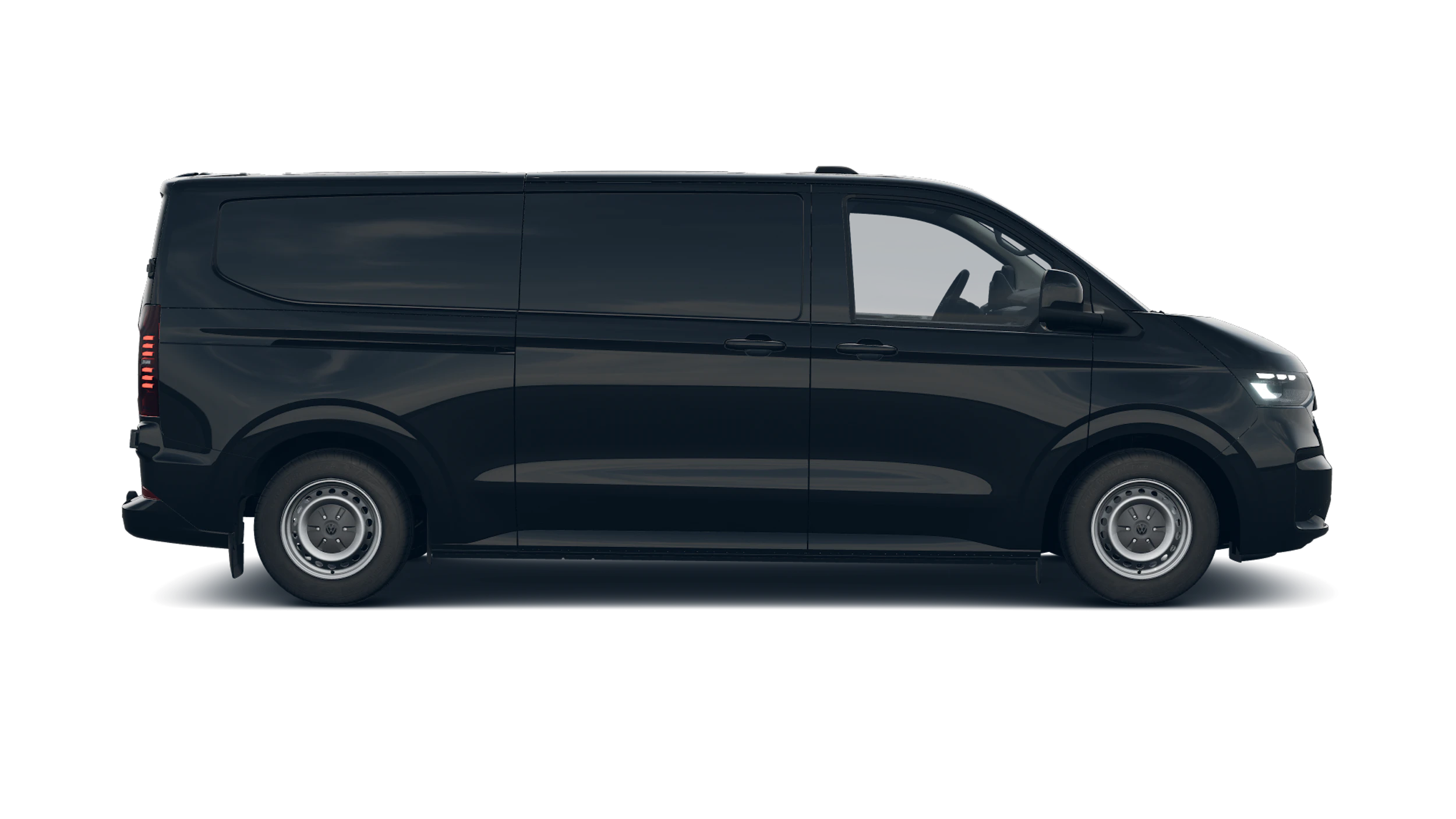 Midnight Black -musta metalliväri Volkswagen Transporter 2026 kuva 8.