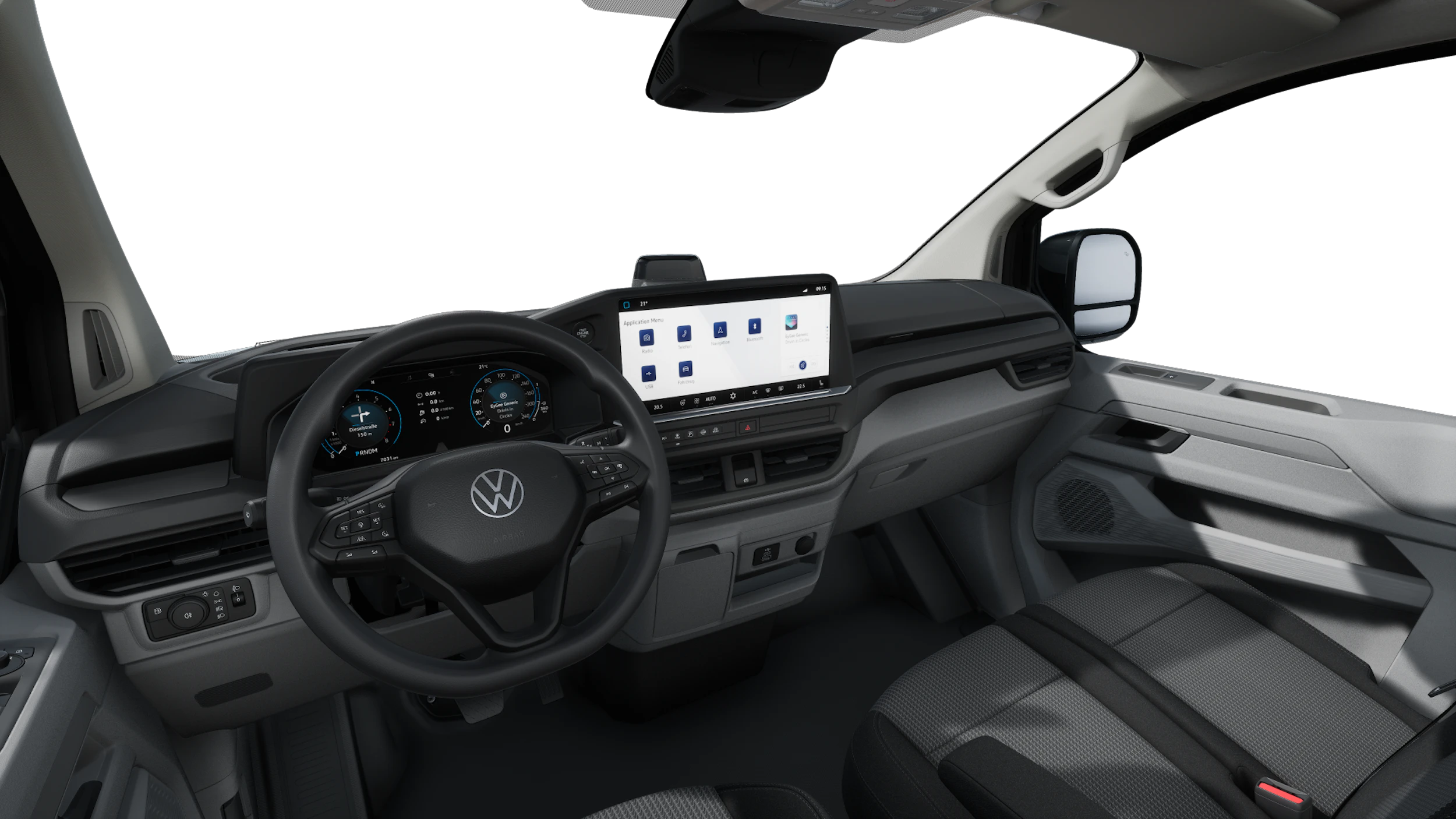 Midnight Black -musta metalliväri Volkswagen Transporter 2026 kuva 10.