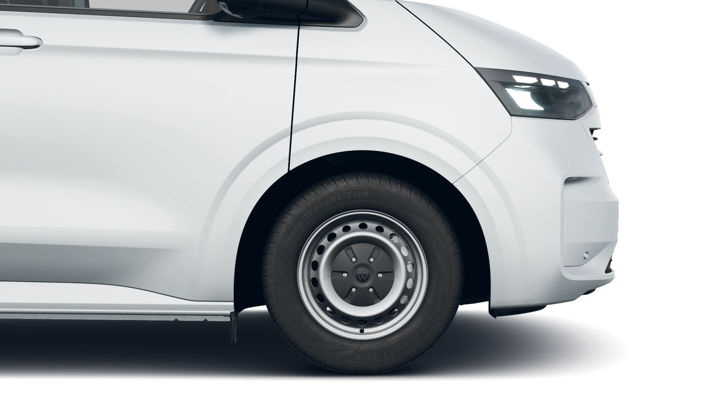 Clear White -valkoinen normaaliväri Volkswagen Transporter 2026 kuva 9.