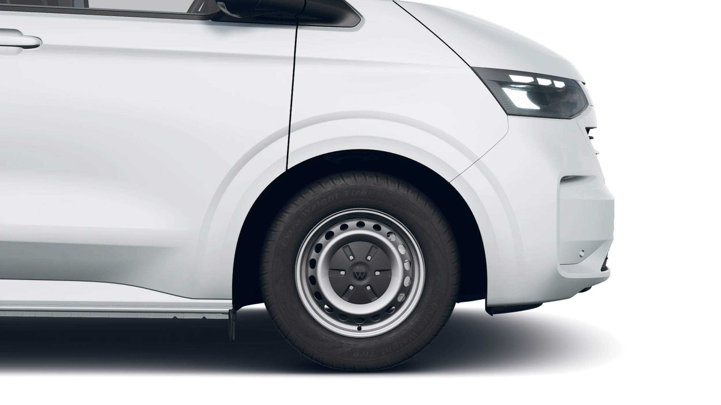 Clear White -valkoinen normaaliväri Volkswagen Transporter 2026 kuva 9.