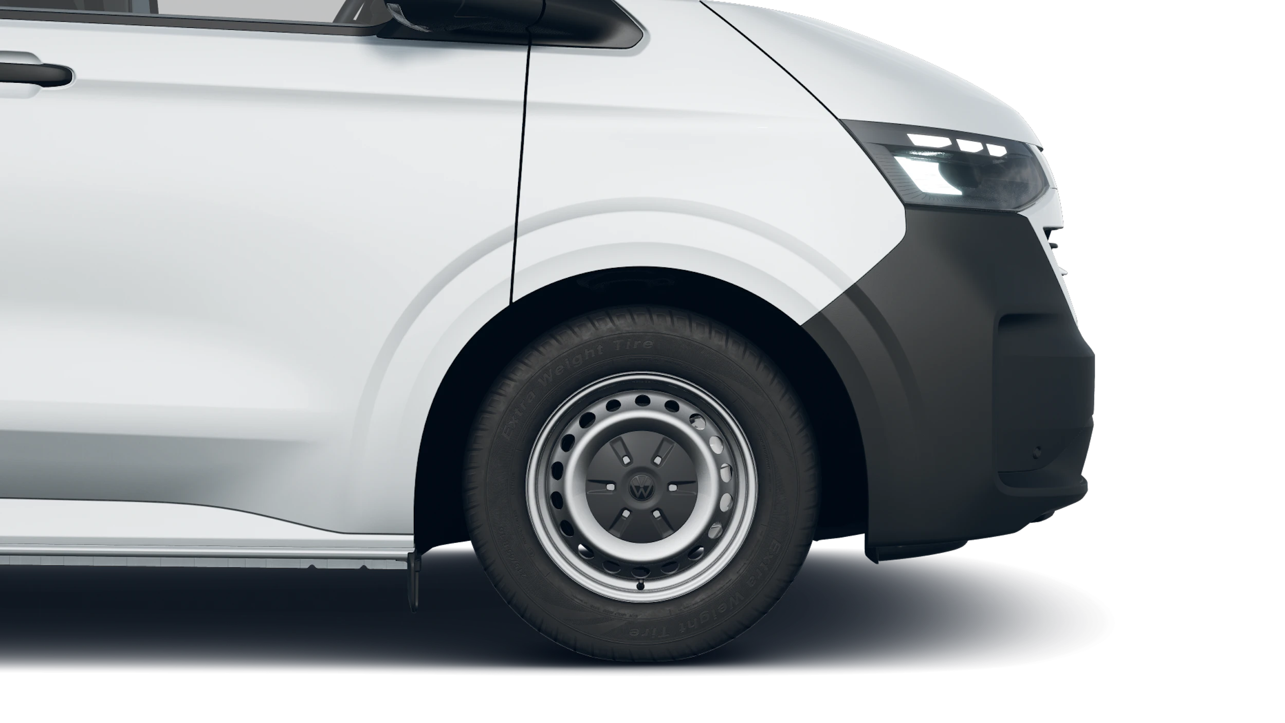 Clear White -valkoinen normaaliväri Volkswagen Transporter 2026 kuva 9.