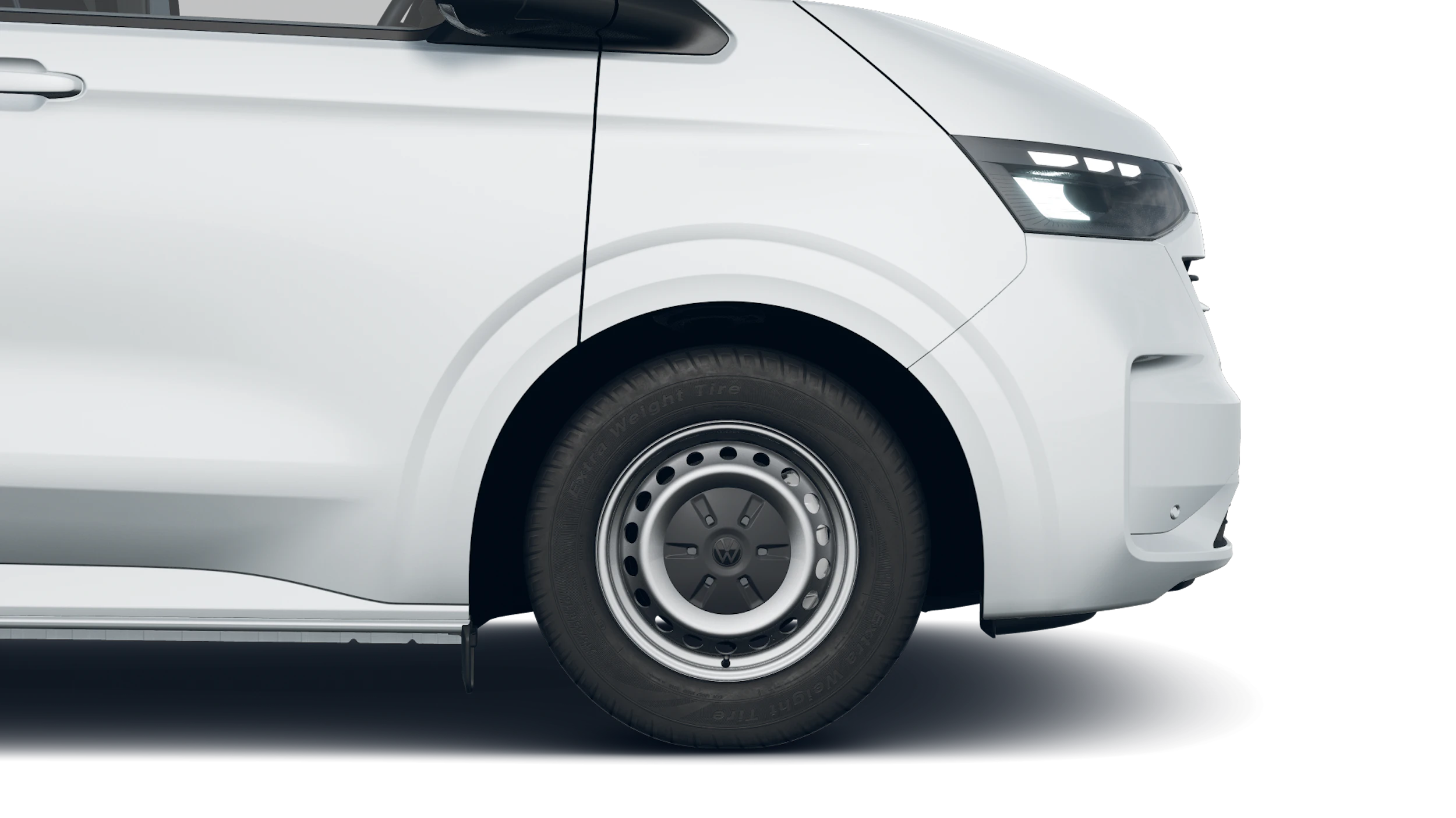 Clear White -valkoinen normaaliväri Volkswagen Transporter 2026 kuva 9.