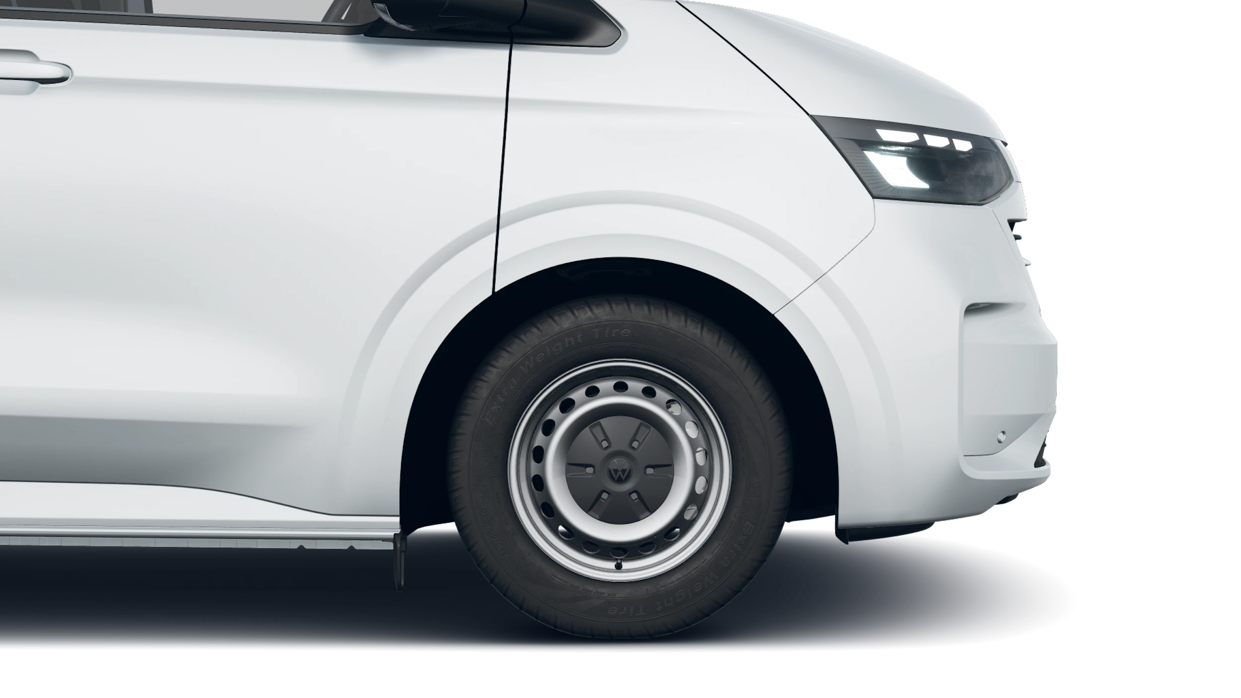 Clear White -valkoinen normaaliväri Volkswagen Transporter 2026 kuva 9.