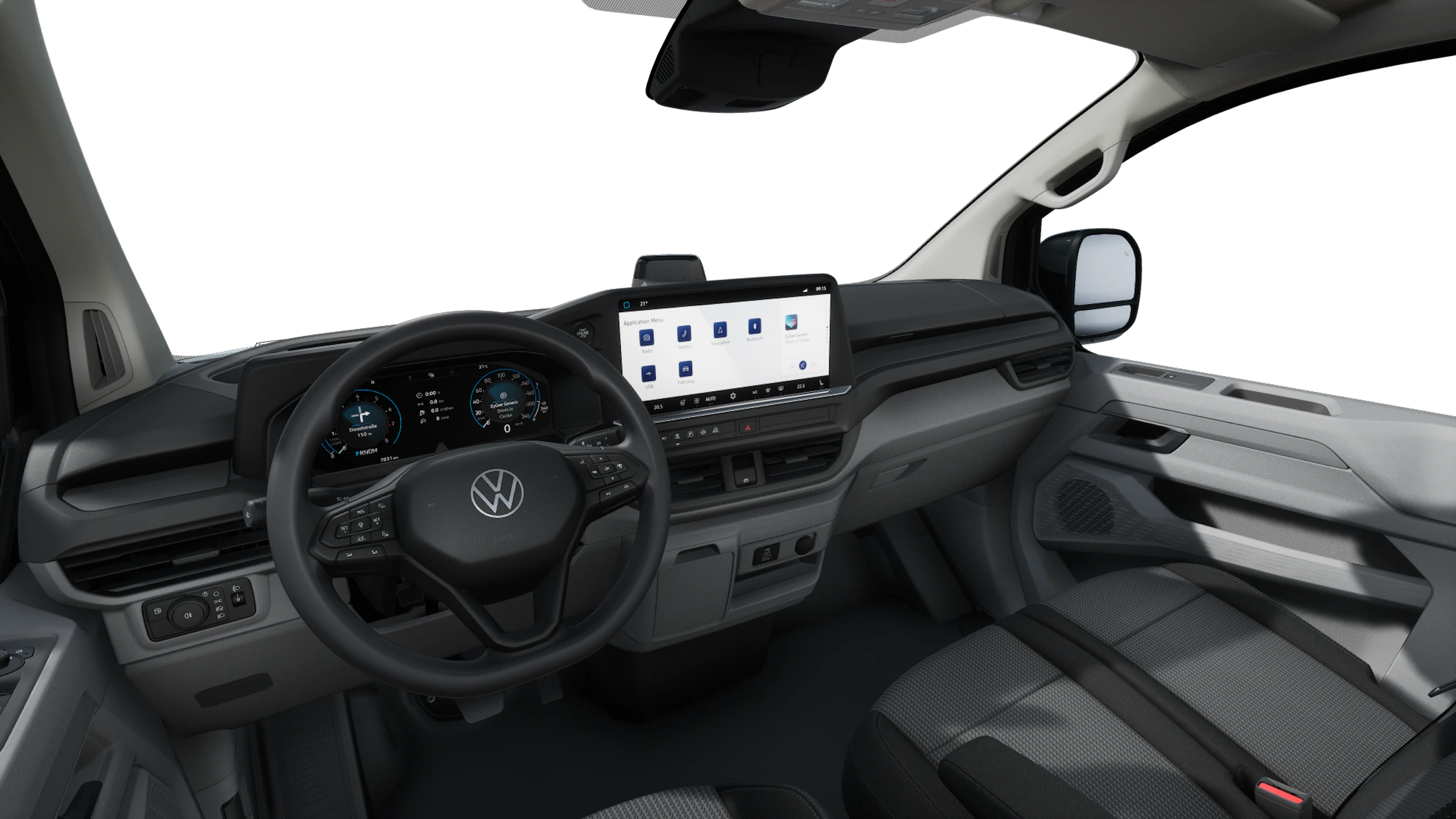 Midnight Black -musta metalliväri Volkswagen Transporter 2026 kuva 10.