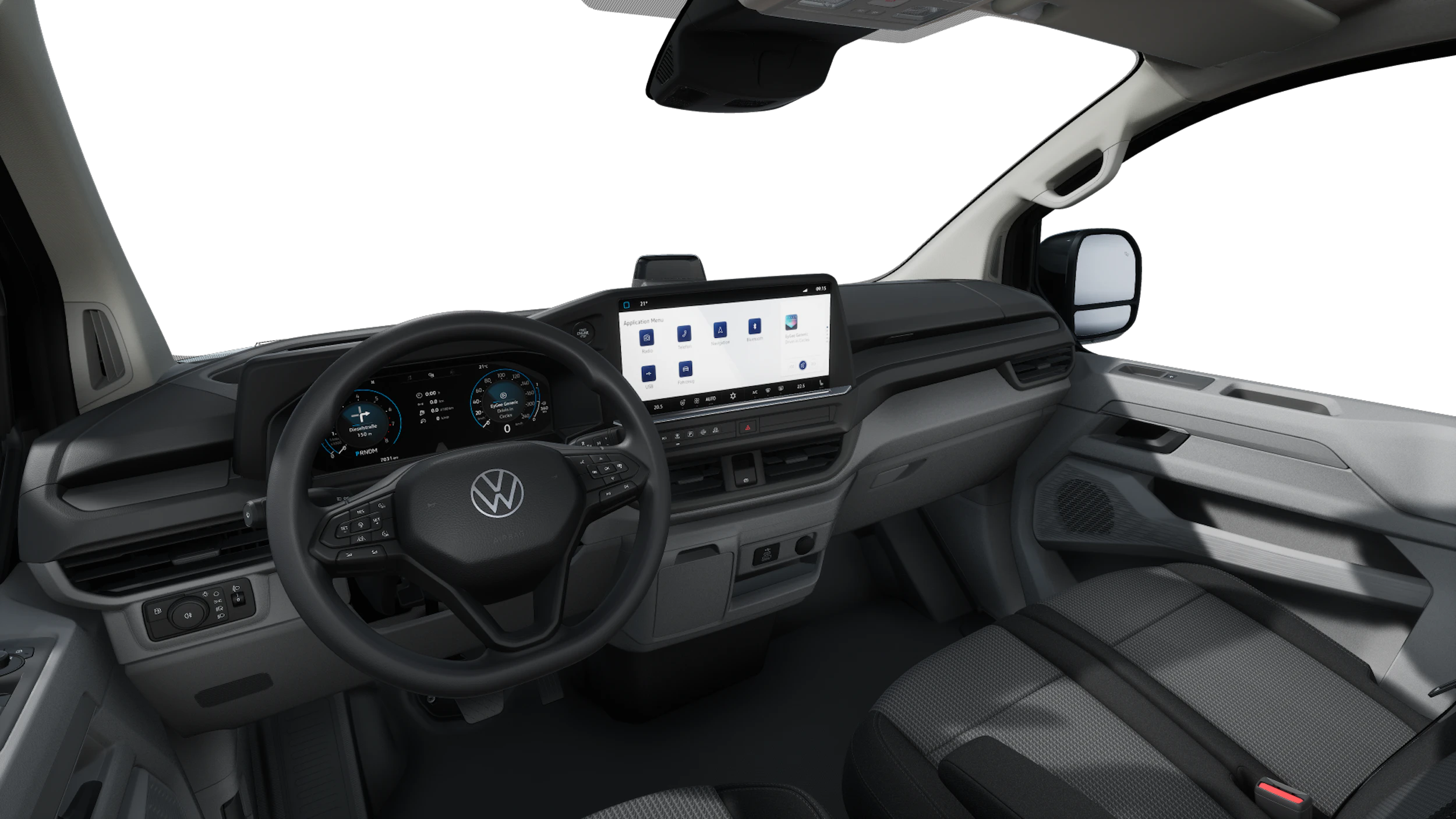 Midnight Black -musta metalliväri Volkswagen Transporter 2026 kuva 10.