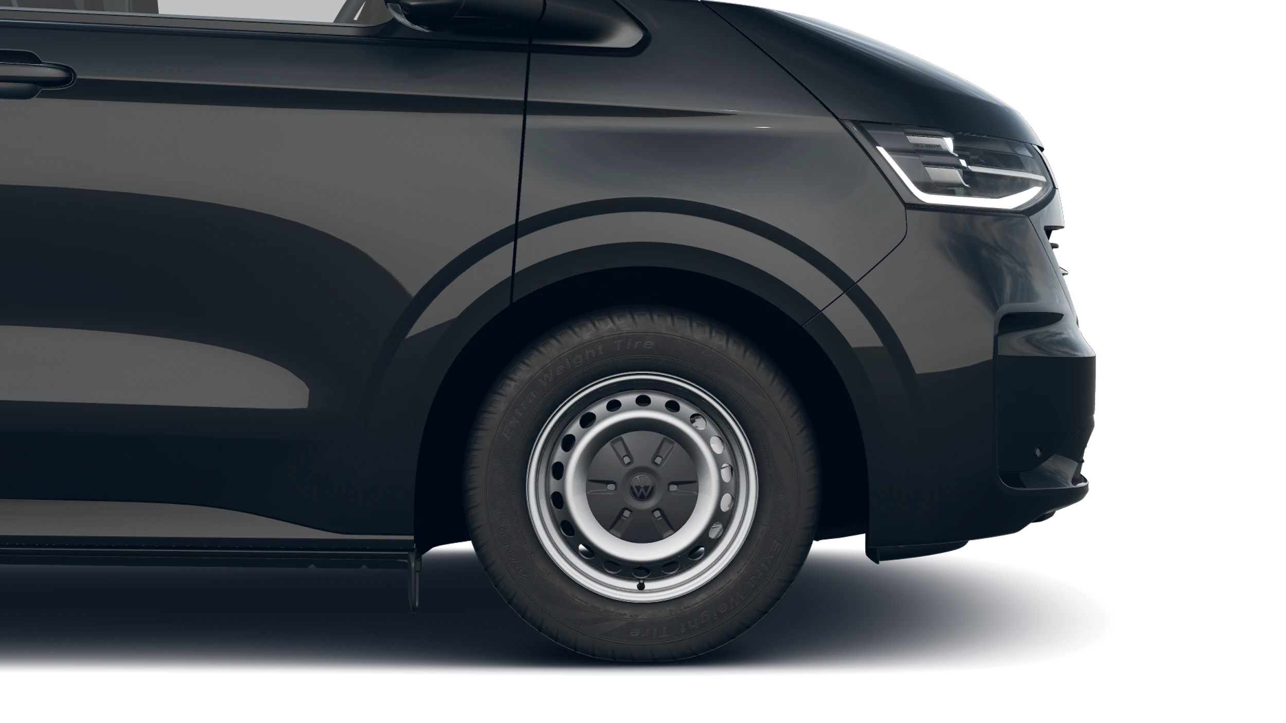 Midnight Black -musta metalliväri Volkswagen Transporter 2026 kuva 9.