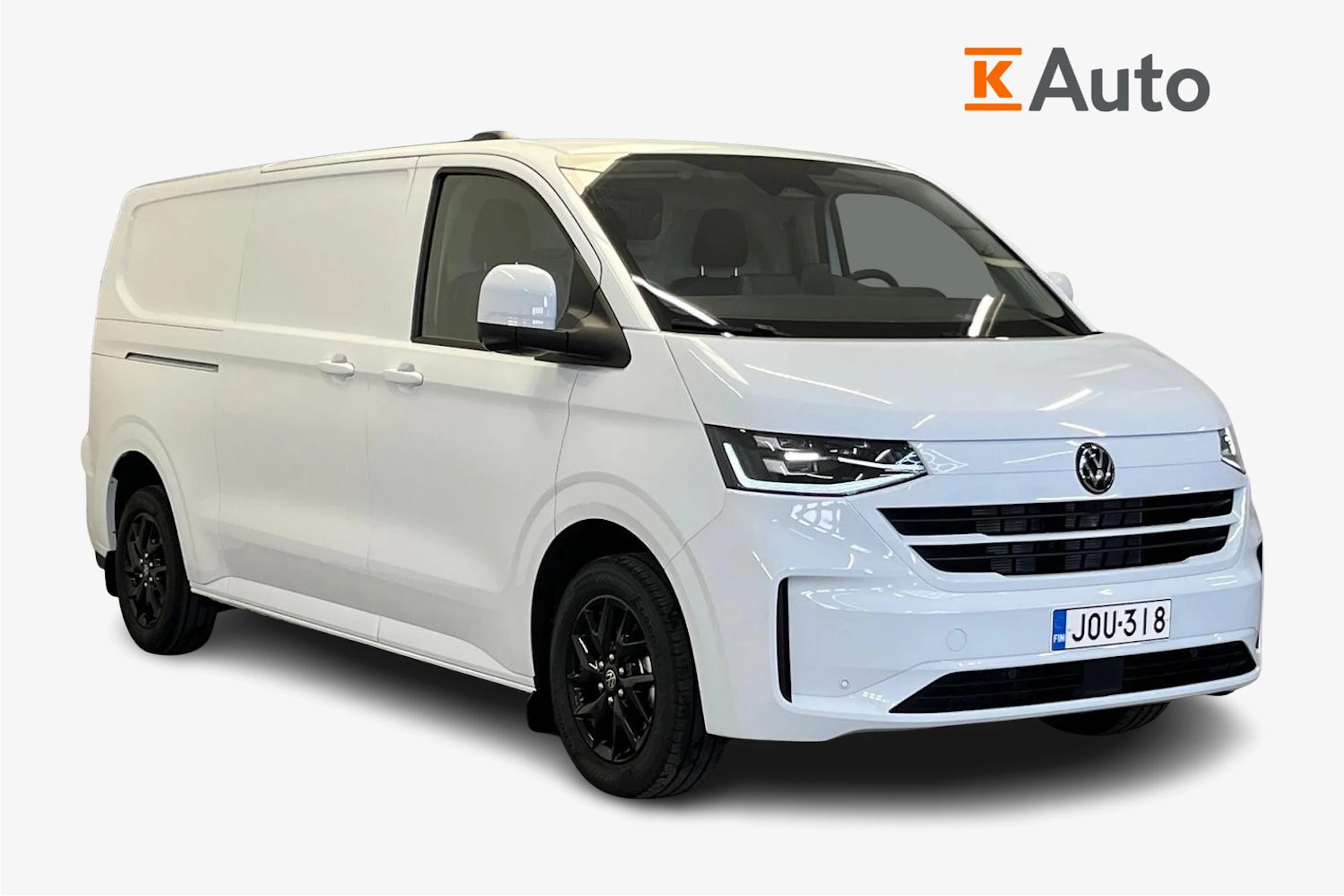 Valkoinen Volkswagen Transporter 2026 kuva 1.