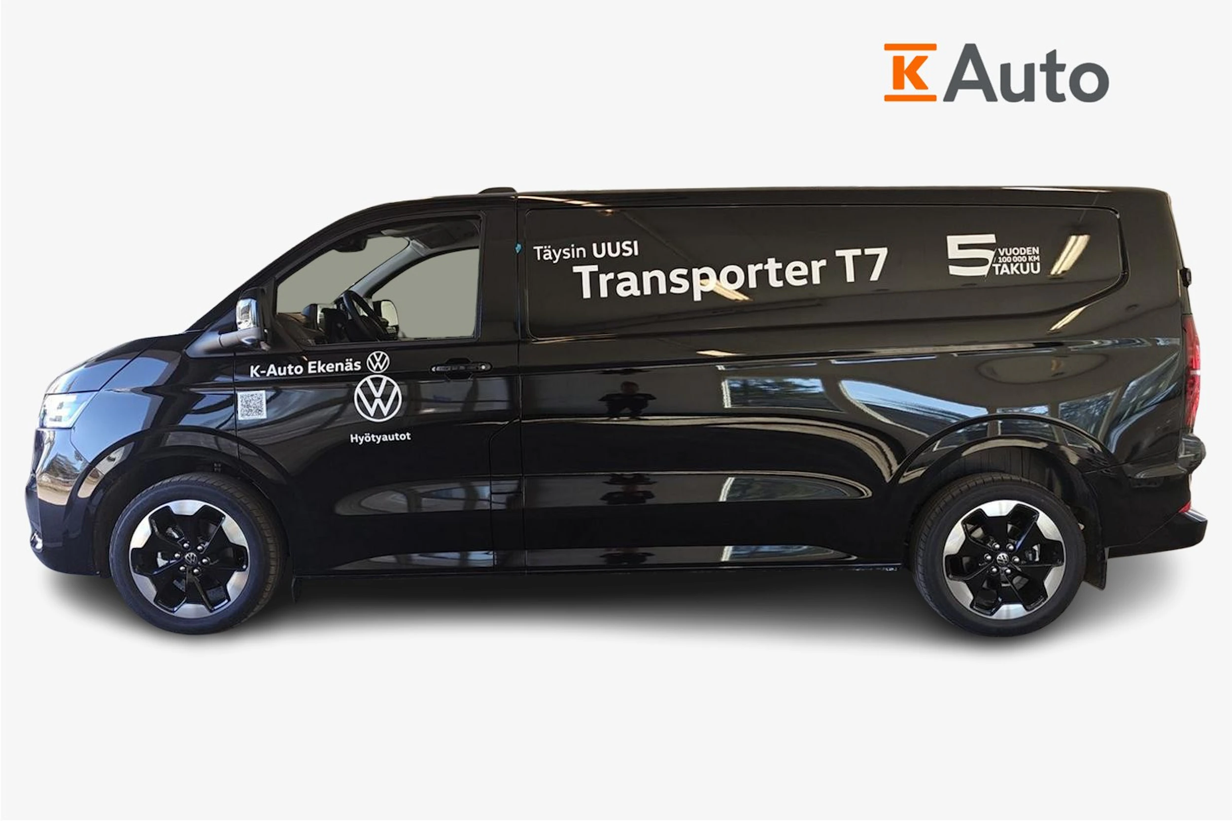 musta Volkswagen Transporter 2026 kuva 7.