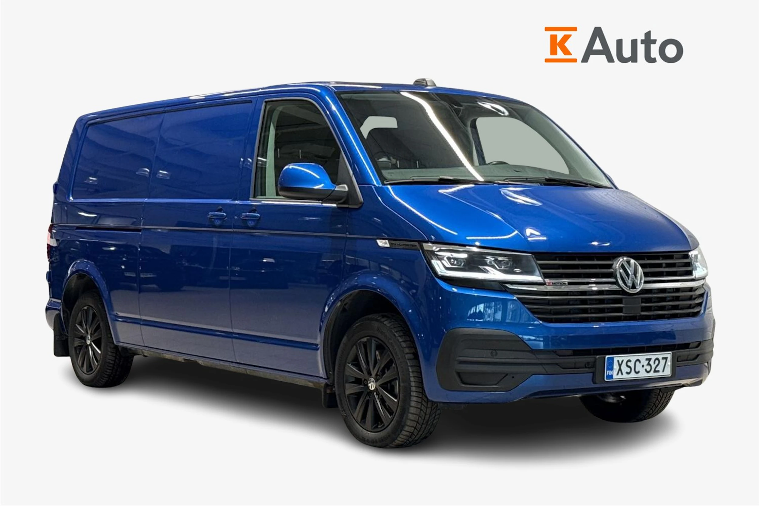 Sininen Volkswagen Transporter 2024 kuva 1.