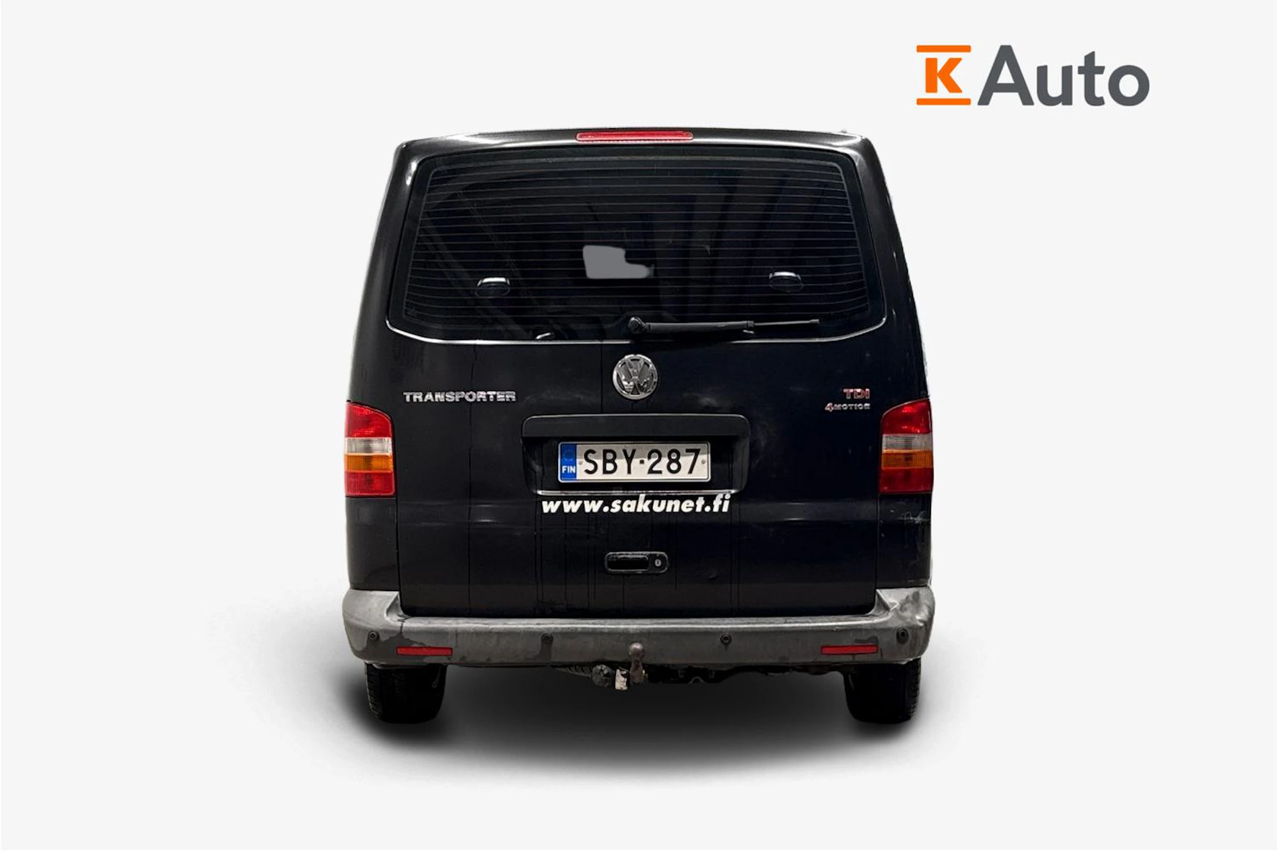 Musta Volkswagen Transporter umpipak. 2007 kuva 4.