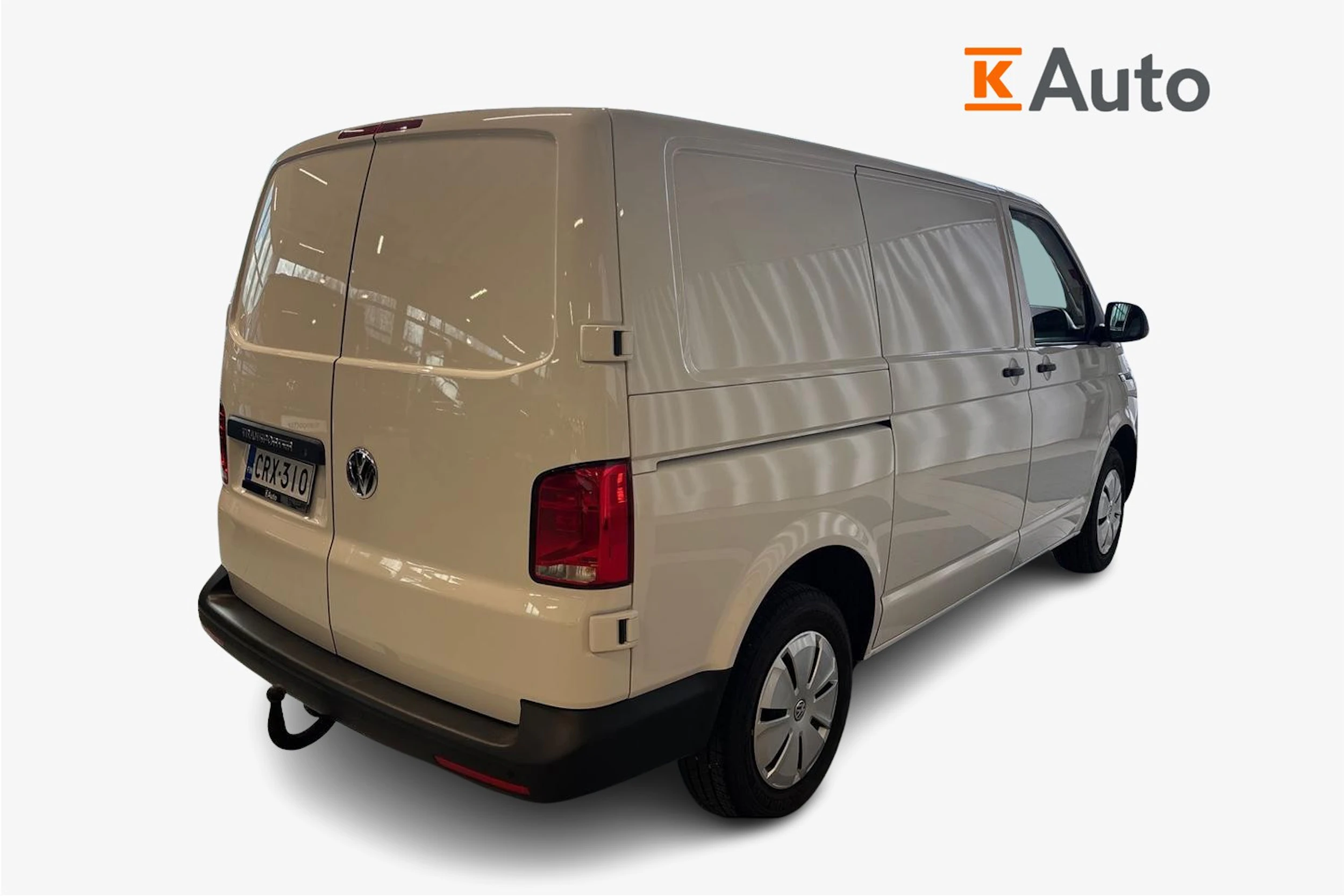 Valkoinen Volkswagen Transporter umpipake 2024 kuva 3.