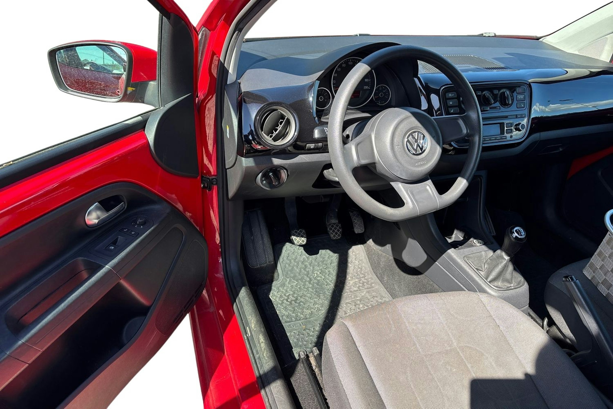 punainen Volkswagen up! 2012 kuva 3.